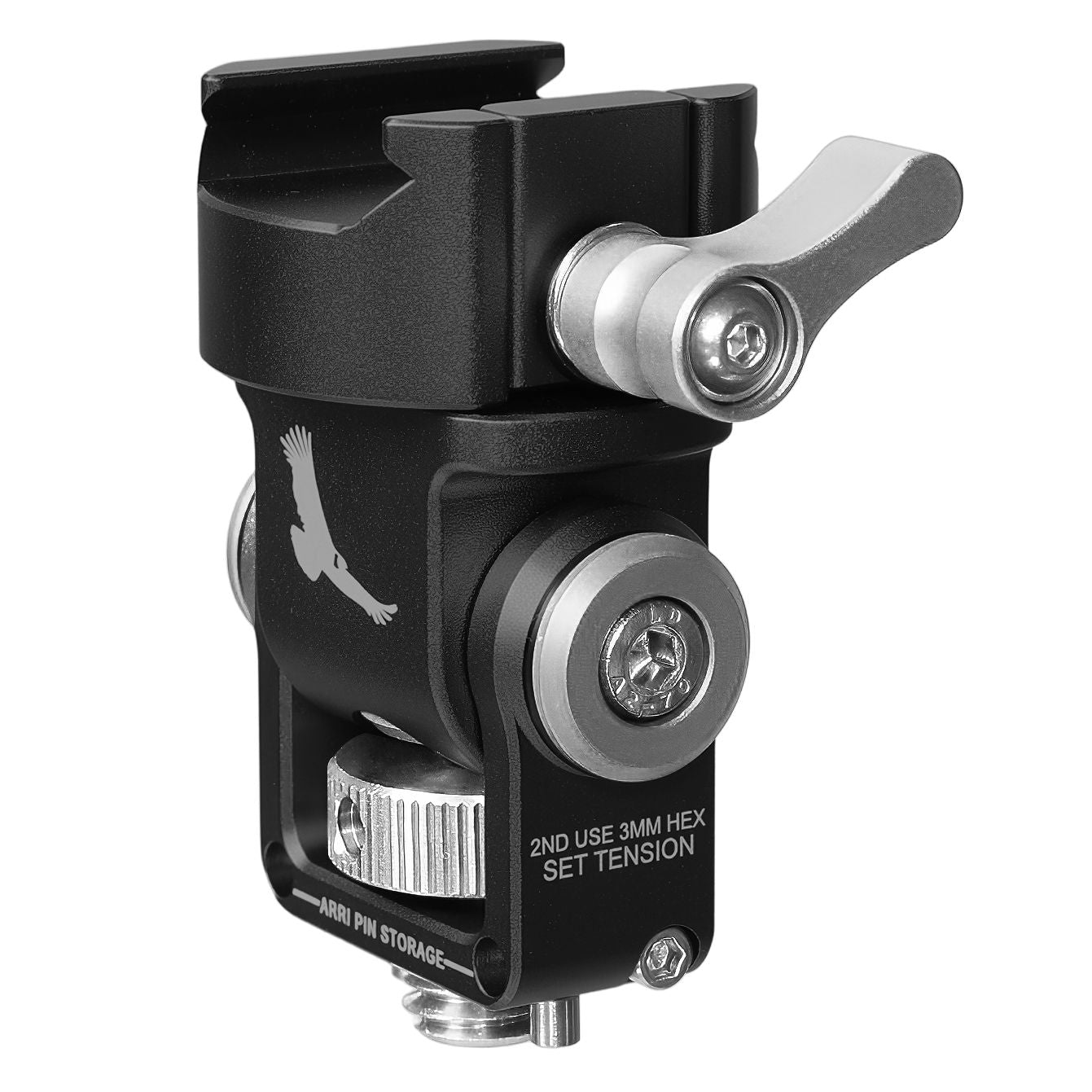 NATO Swivel Tilt Monitor Mount with ARRI Pin (Pan/Tilt)