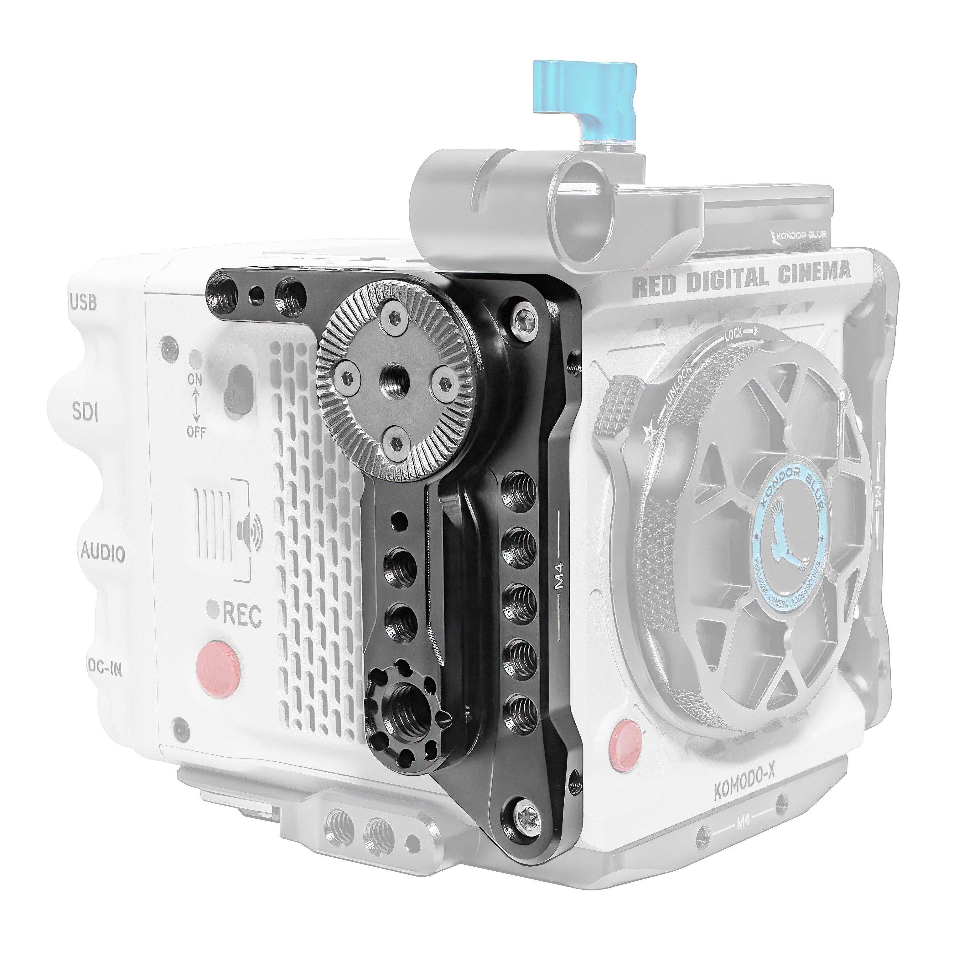 RED KOMODO サイドリブ X-SIDE IO FOR KOMODO X (RED APPROVED) EXT expansion plate – MUTINY
