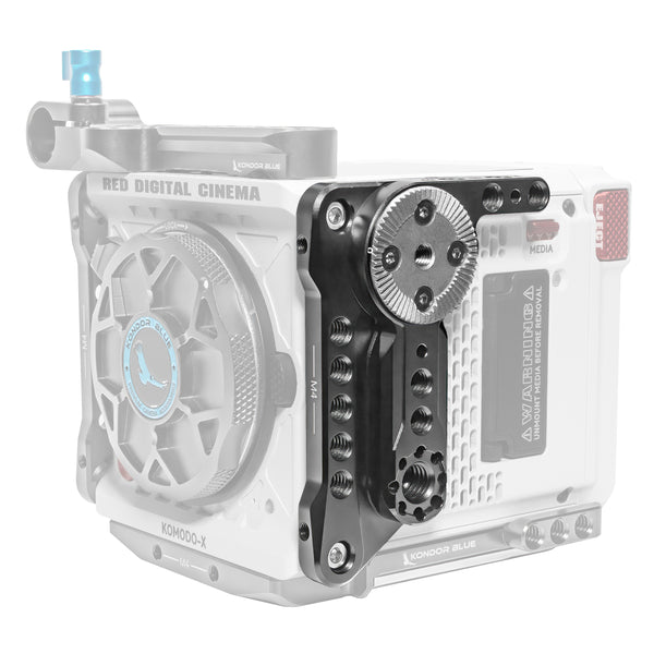 RED Komodo X Left Side Plate | Kondor Blue