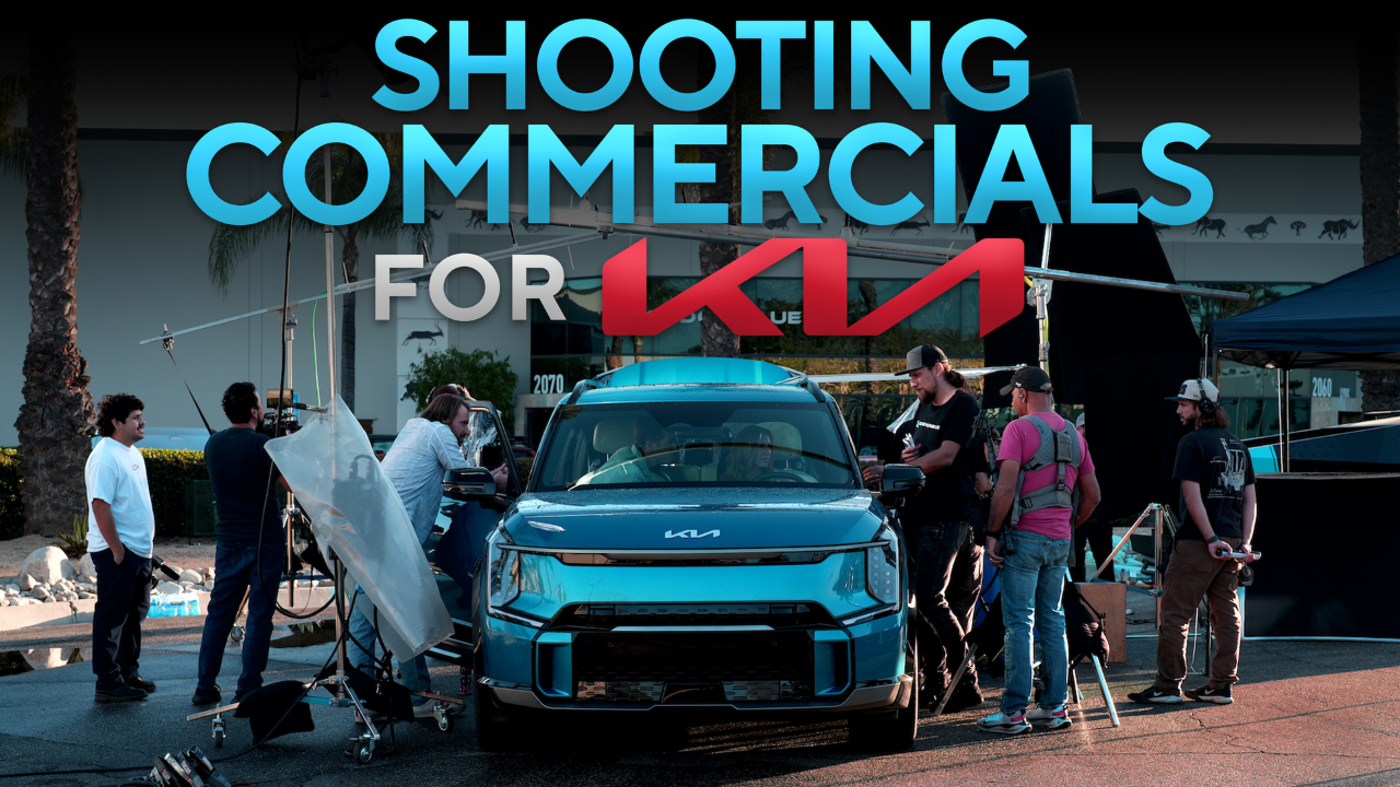 Load video: Shooting Commercials for KIA
