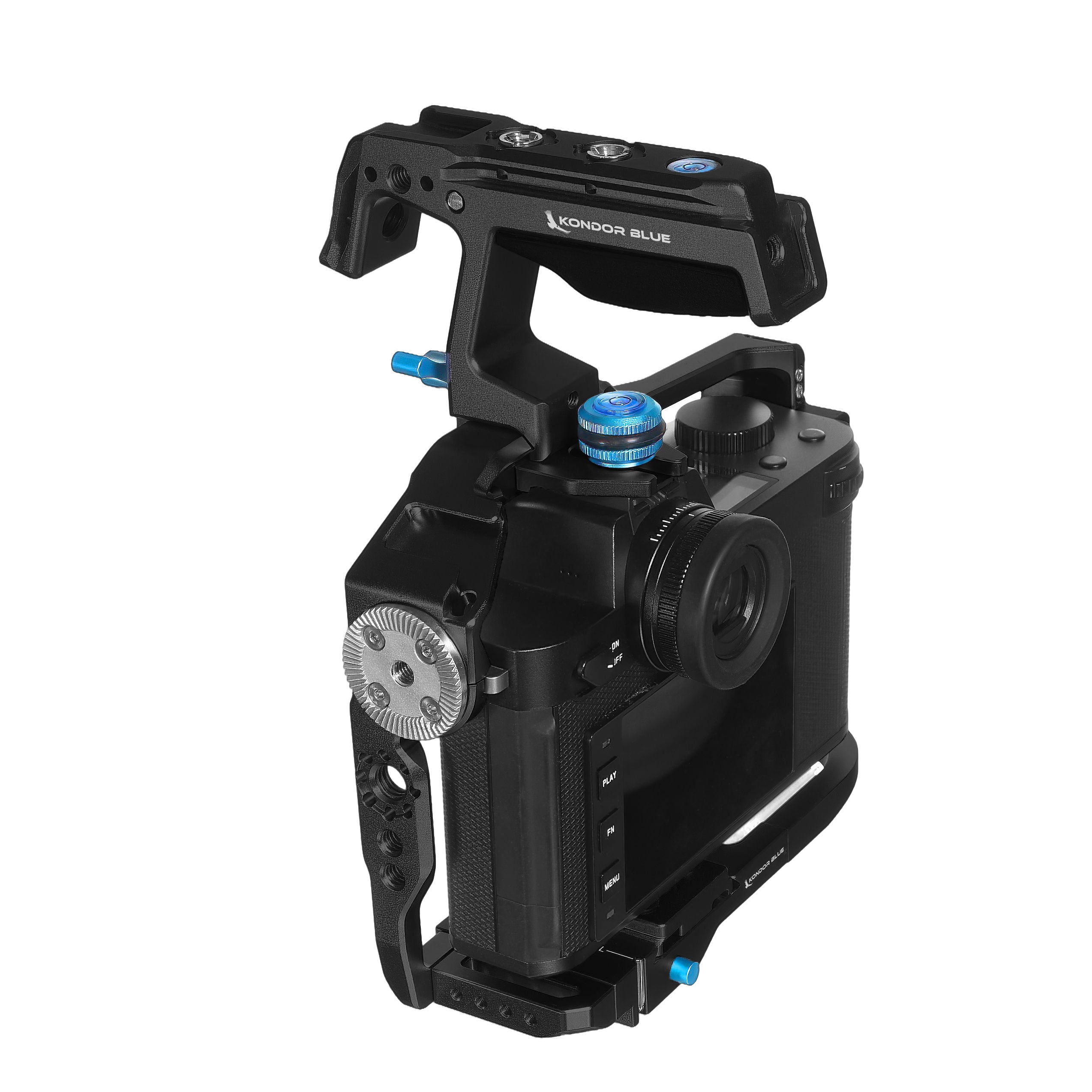 Leica SL2S/SL2/SL Cage with Base Rig MKII & Top Handle Options