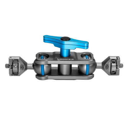 Kondor Blue Cine Magic Arm – Double Ballhead 1/4" Mount Friction Arm