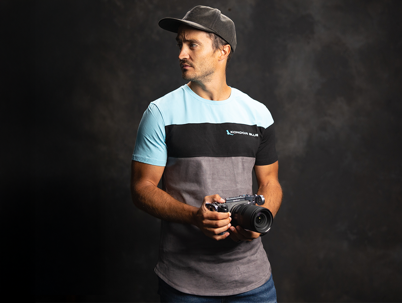 Kondor Blue Premium Lens Cleaning Microfiber T-Shirt