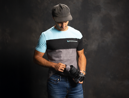 Kondor Blue Premium Lens Cleaning Microfiber T-Shirt