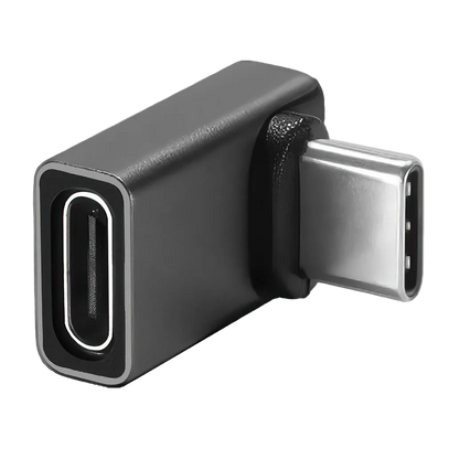 USB-C 40Gbps Elbow Adapter for Power & Data