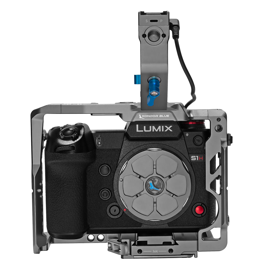 Panasonic LUMIX S1H + カメラケージ + トップハンドル Amazon | アルミビデオカメラケージ用パナソニックlumix S1H S1R