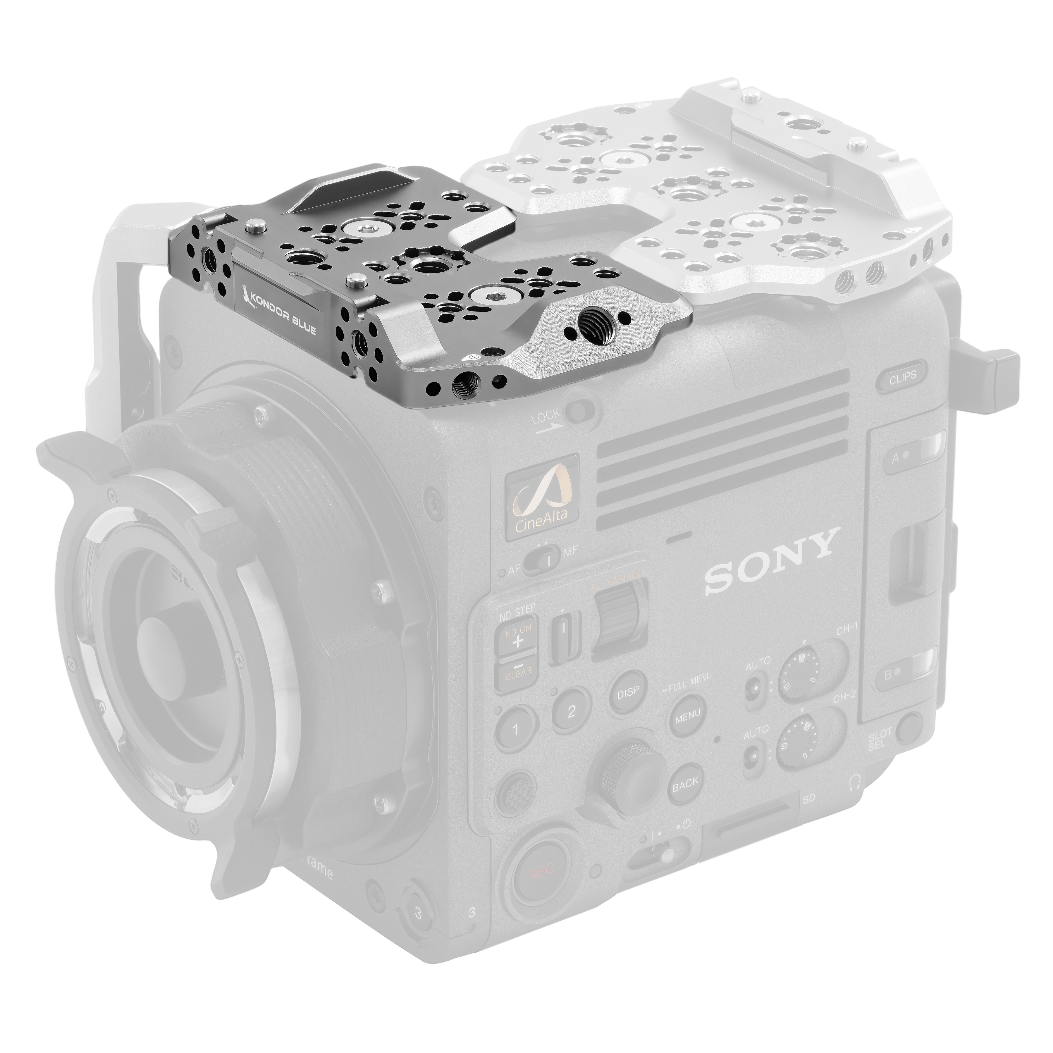 Sony Burano Cage Half Top NATO Plate