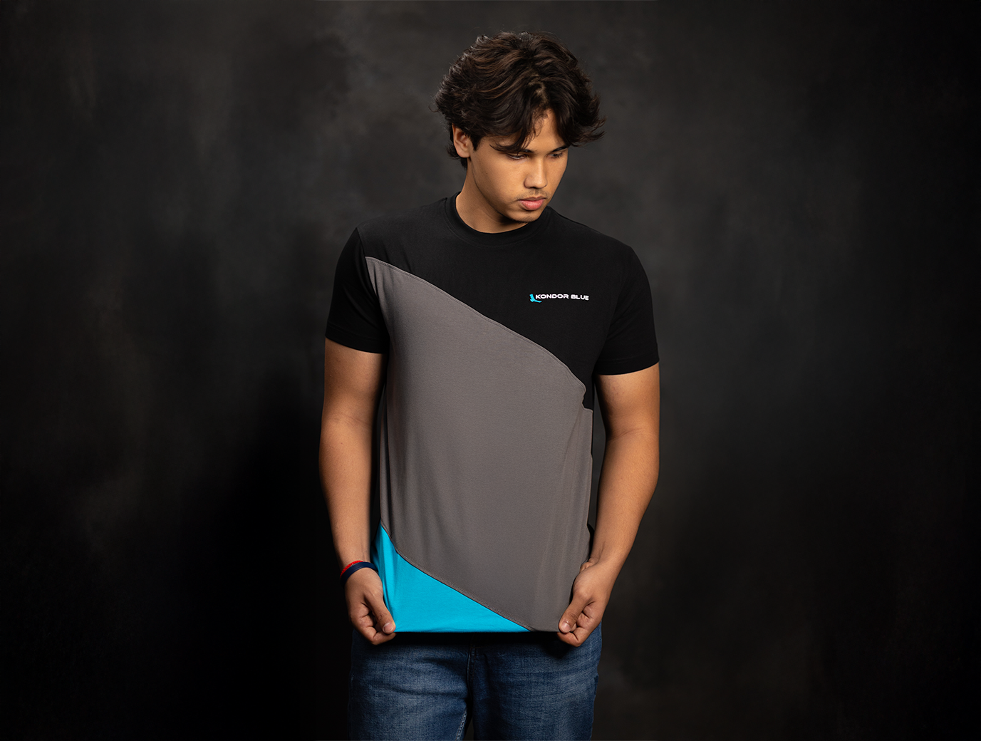 Kondor Blue Tri-Color T-Shirt