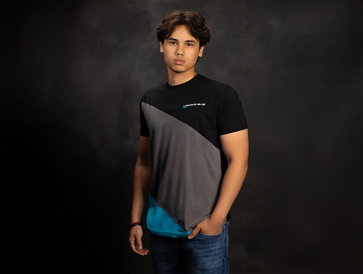 Kondor Blue Tri-Color T-Shirt