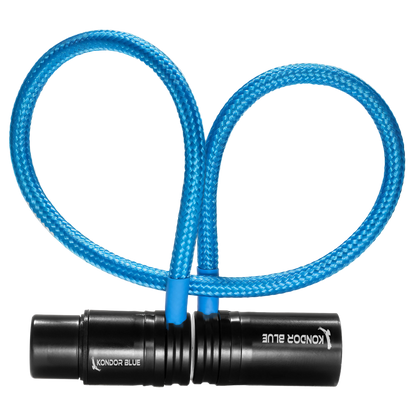 16” Straight Low Profile Right Angle XLR Cable