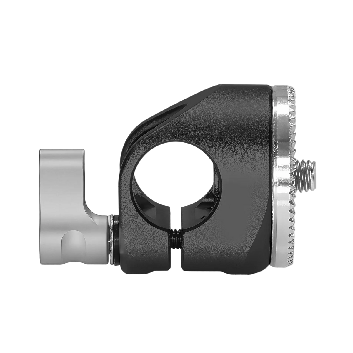 Rosette to Straight Angle Rod Clamp