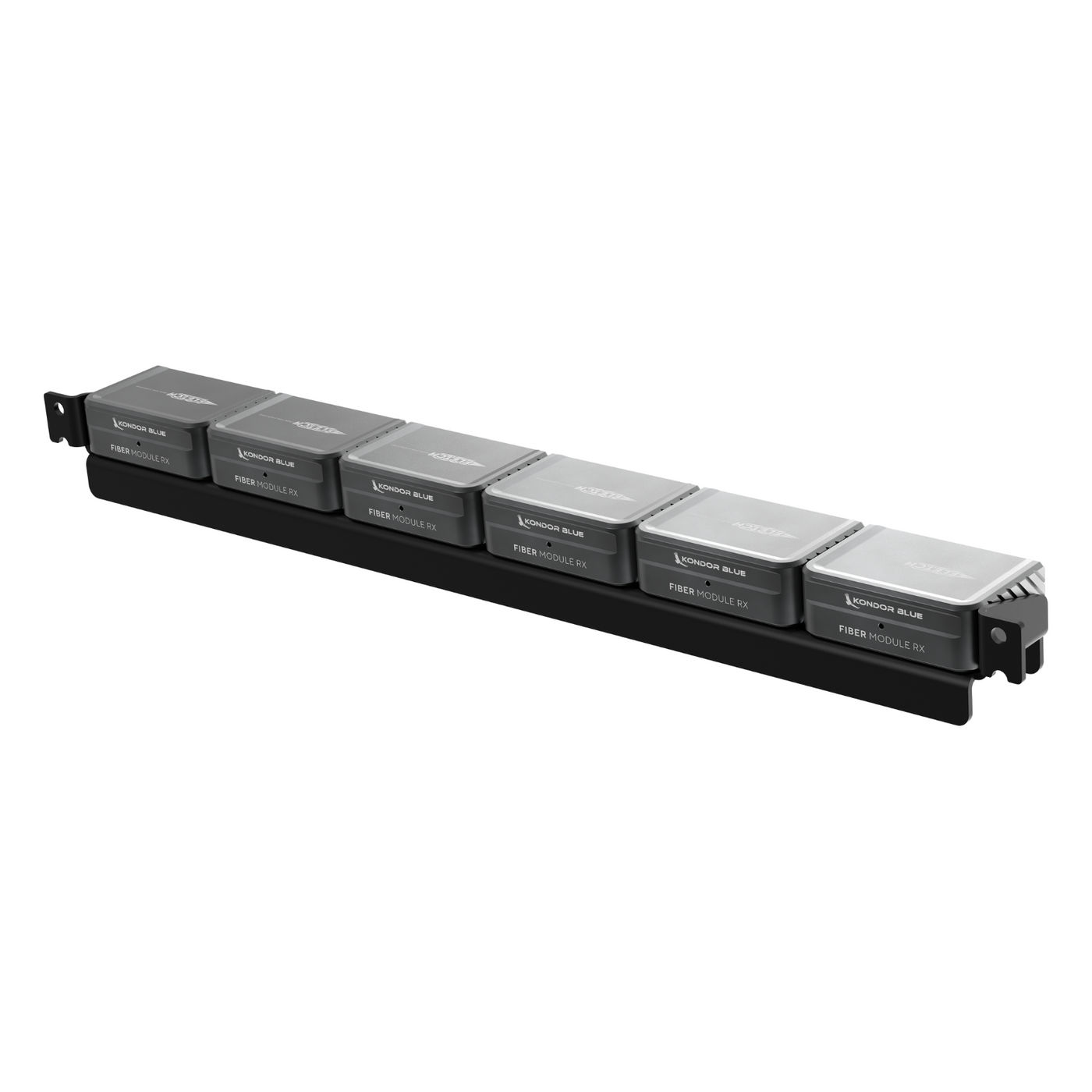 1U 19" Rack Shelf for Fletch RX Units – Holds Up to 6 Receivers