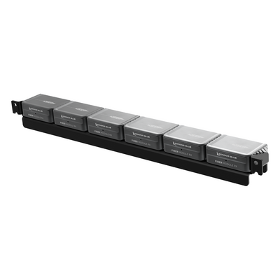 1U 19" Rack Shelf for Fletch RX Units – Holds Up to 6 Receivers