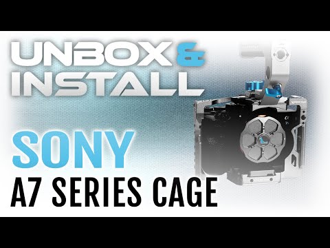Sony A1/A7SIII/A7IV/A7RV Cage - Gray or Black | Kondor Blue