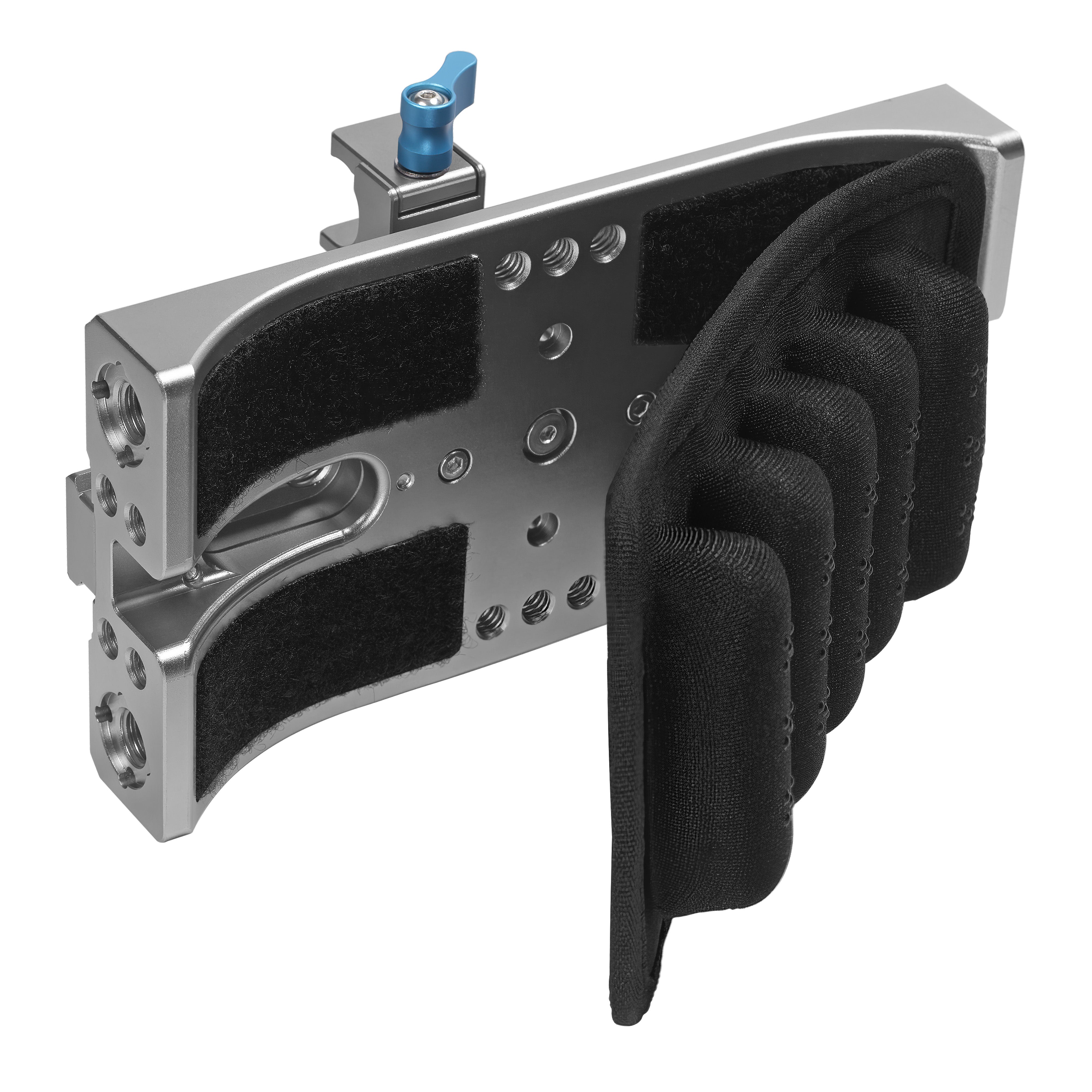 Air-Cushioned Shoulder Support Pad for ARRI Camera Rigs – Kondor Blue