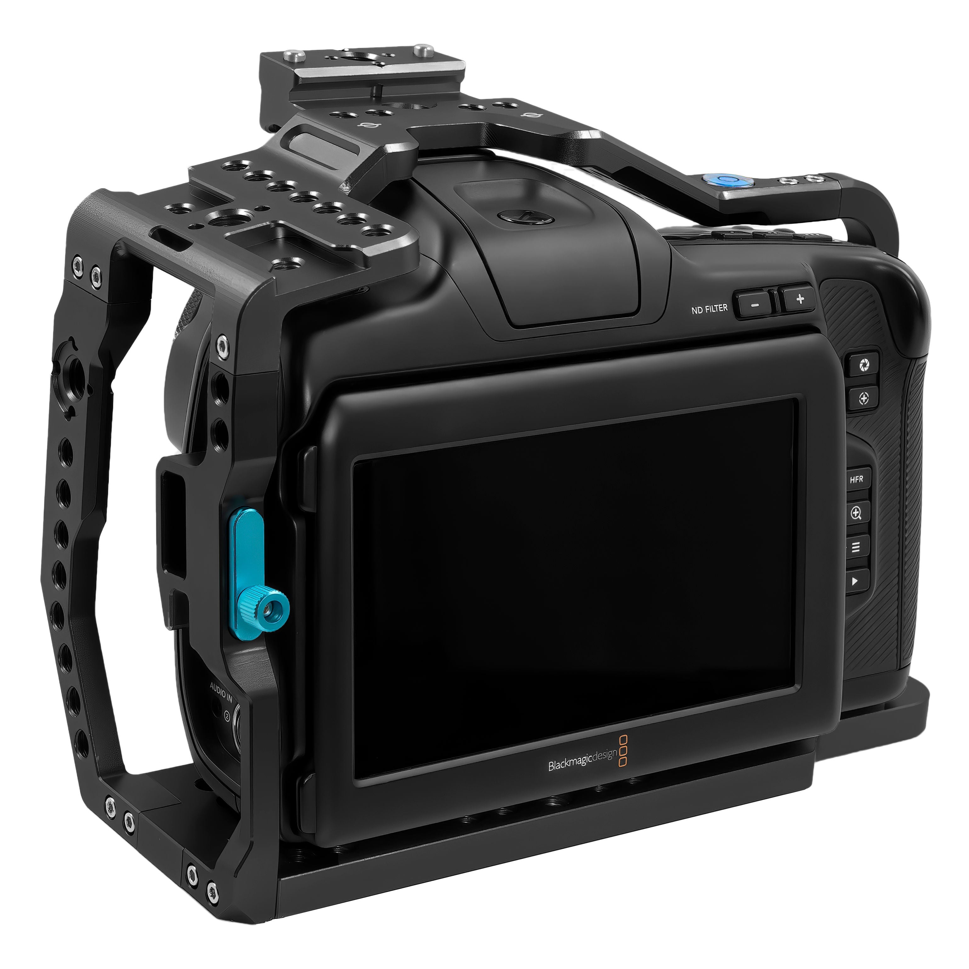 Blackmagic Pocket 6K Pro Cage | BMPCC 6K Pro Cage – Kondor Blue