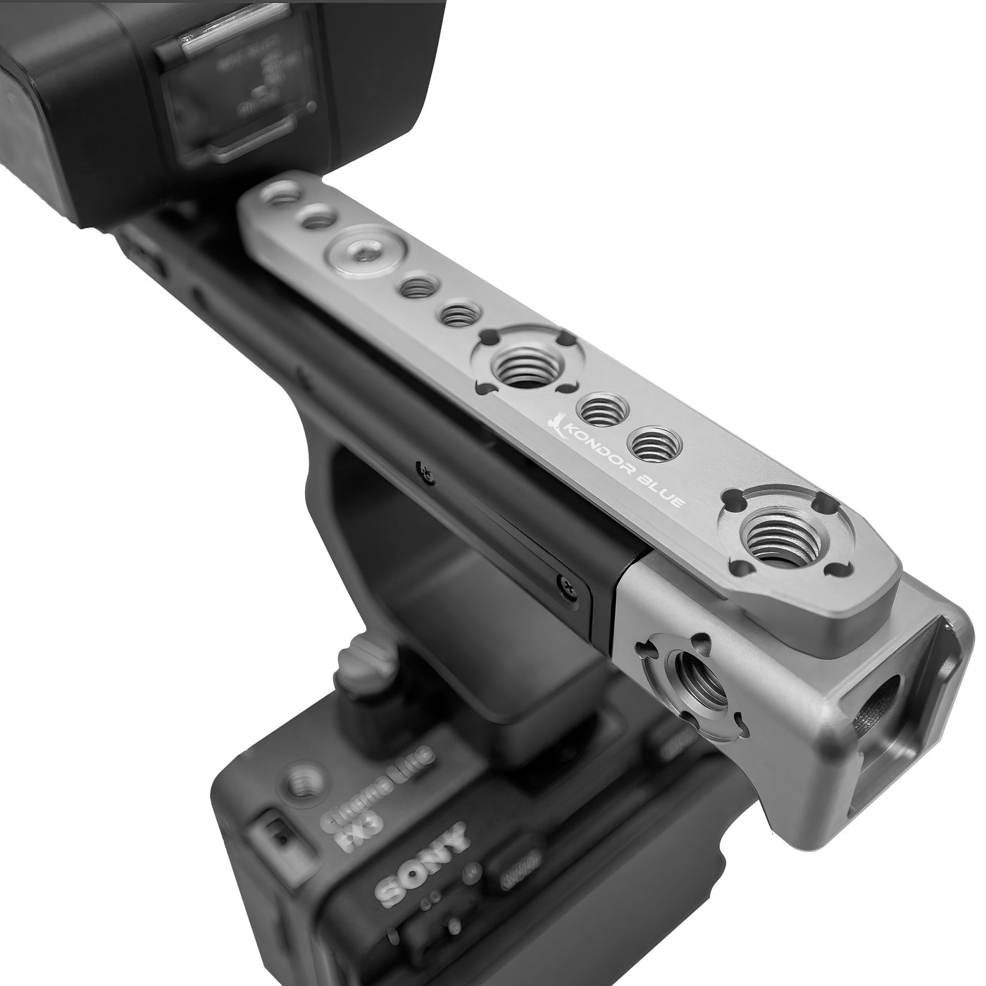 Sony FX3 XLR Top Handle Extension - Space Gray or Raven Black