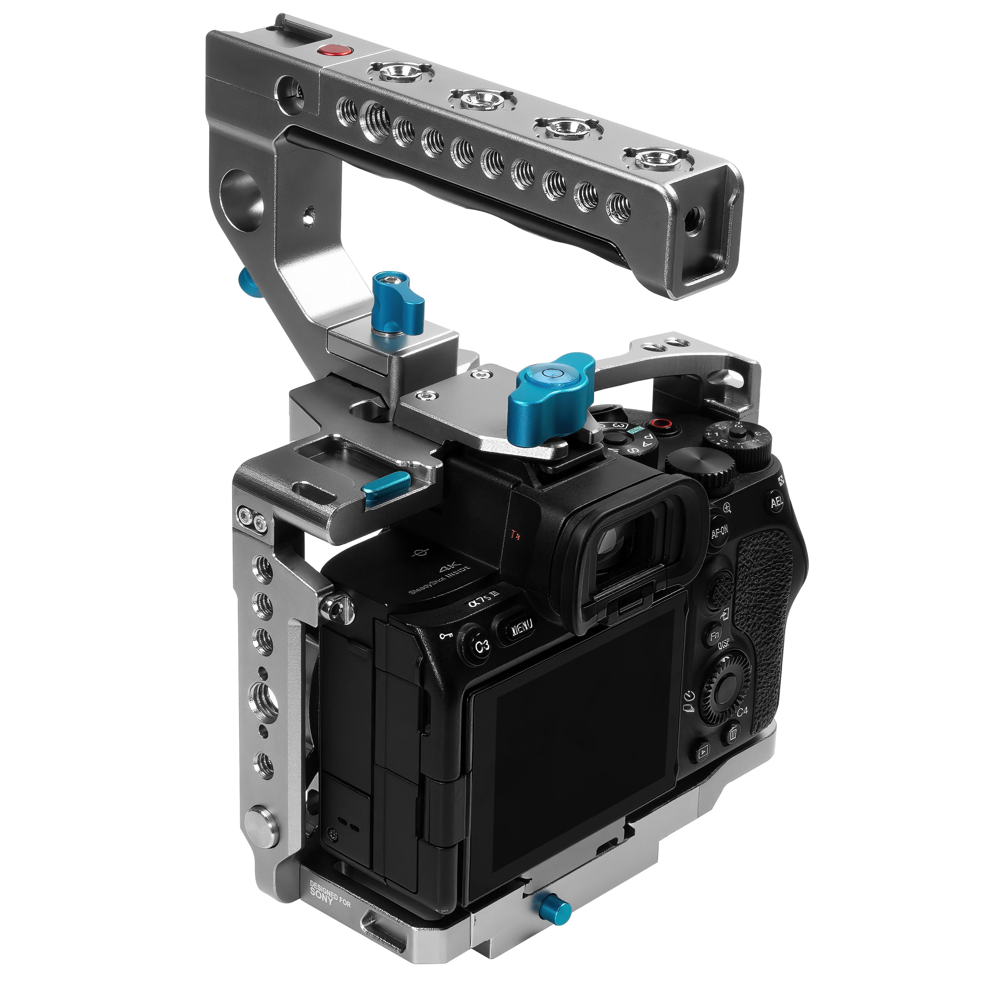 Sony A1/A7SIII/A7IV/A7RV Cage - Gray or Black | Kondor Blue