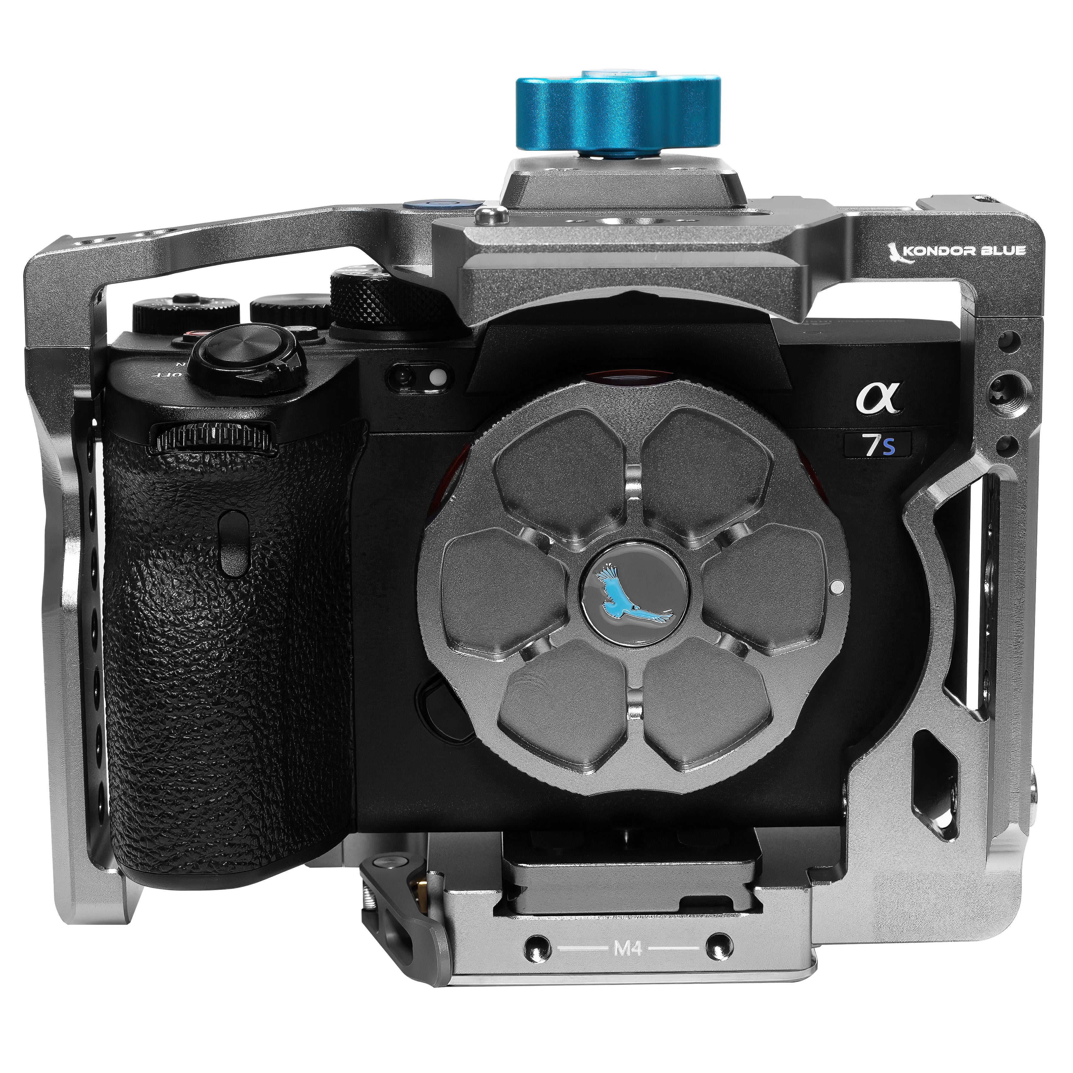 KIO　SONYα7RⅢ Sony A1/A7SIII/A7IV/A7RV Cage - Gray or Black | Kondor Blue