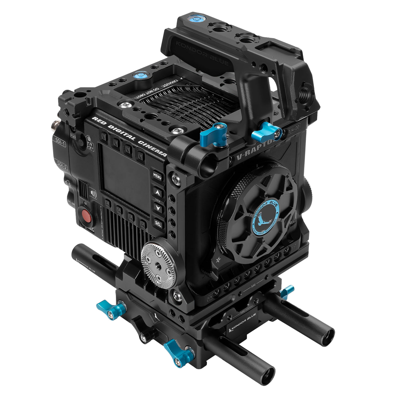 Blackmagic Design Pocket Cinema Camera 6K Pro and Kondor Blue Pocket Cinema  4K/6K Base Rig Bundle