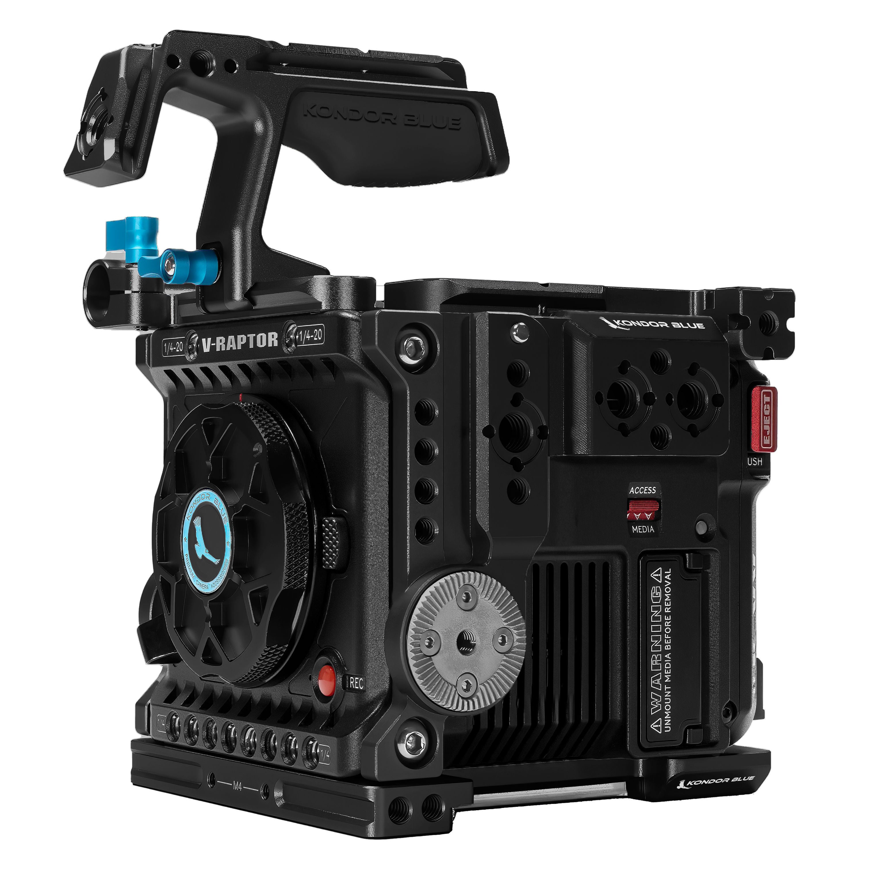 RED V-Raptor Cage & Plates - Gray or Black | Kondor Blue