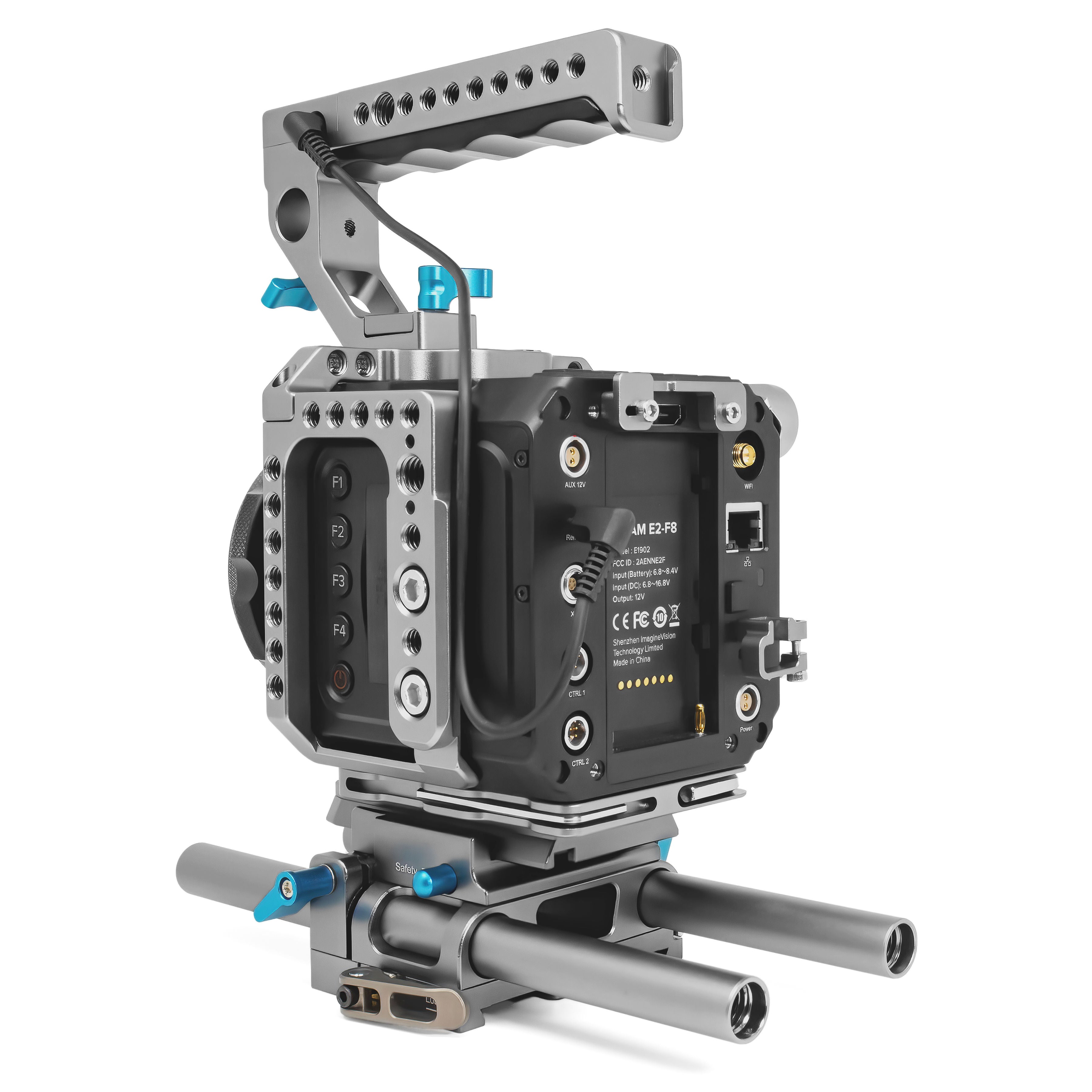 Z CAM E2 Flagship Cage (M4/S6/F6/F8) | Kondor Blue