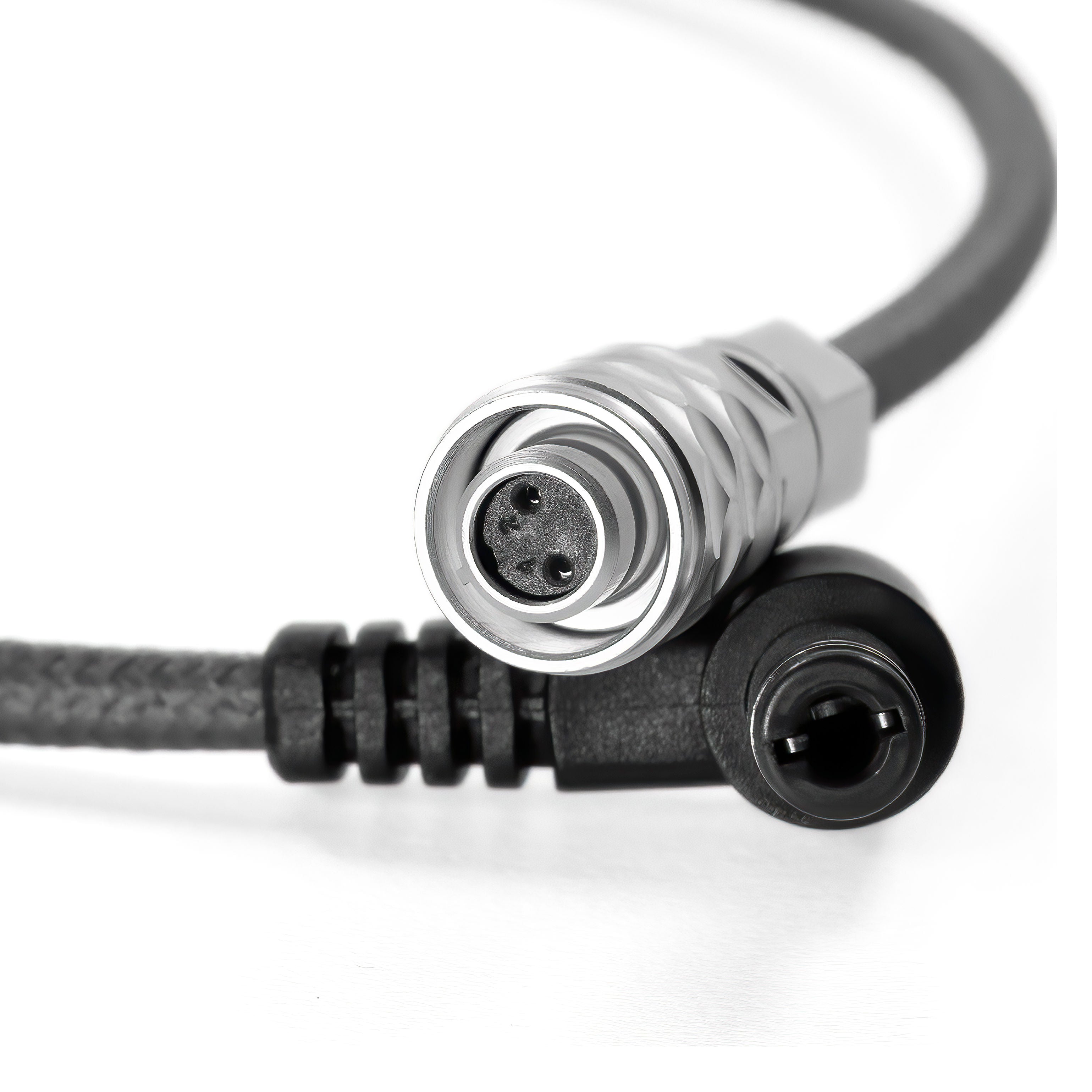 Alvin's Cables BMPCC 4K Power Cable – D-Tap To BMPCC 2-Pin Female For Blackmagic Pocket Cinema Camera 4K V-Mount Battery (Coiled)