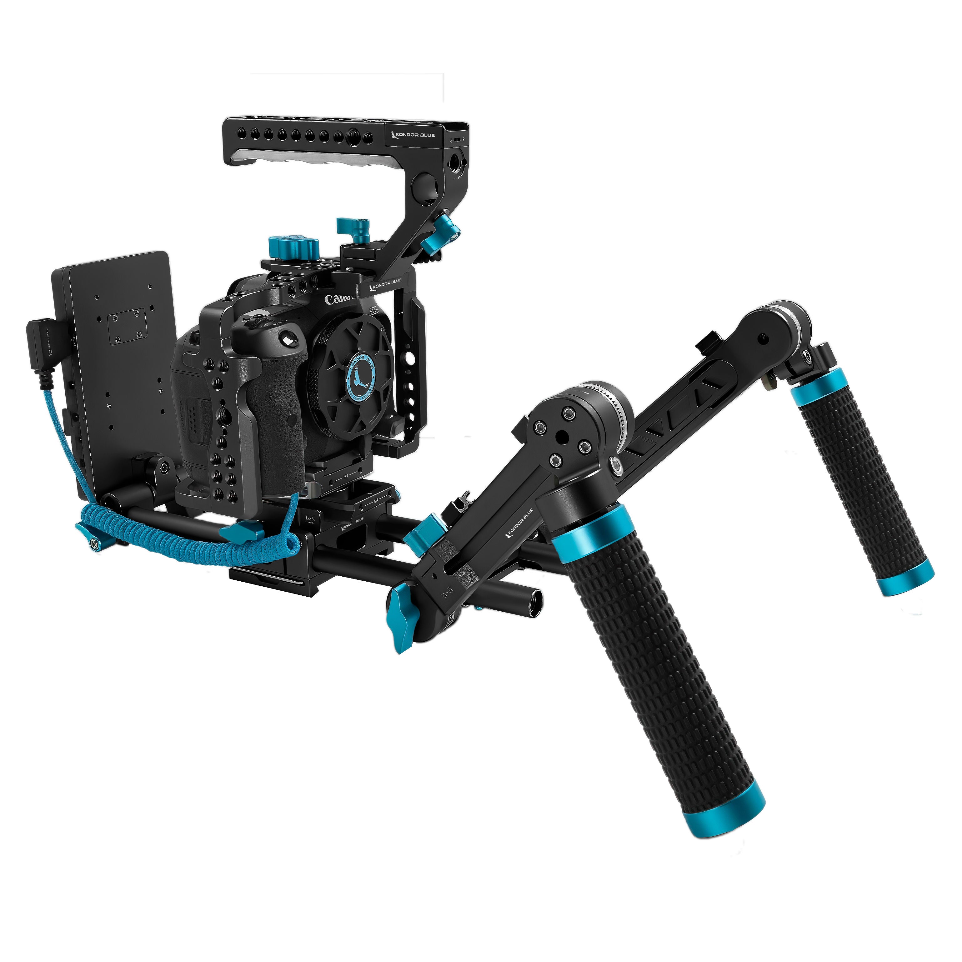 Canon R5C 実用品(Kondor Blue ケージ)+おまけ付 Kondor Blue Canon R5 C/R6/R Cage - Space Gray or Black