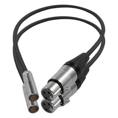 16" Mini XLR Male to XLR Female Audio Cable (2 Pack) BMD
