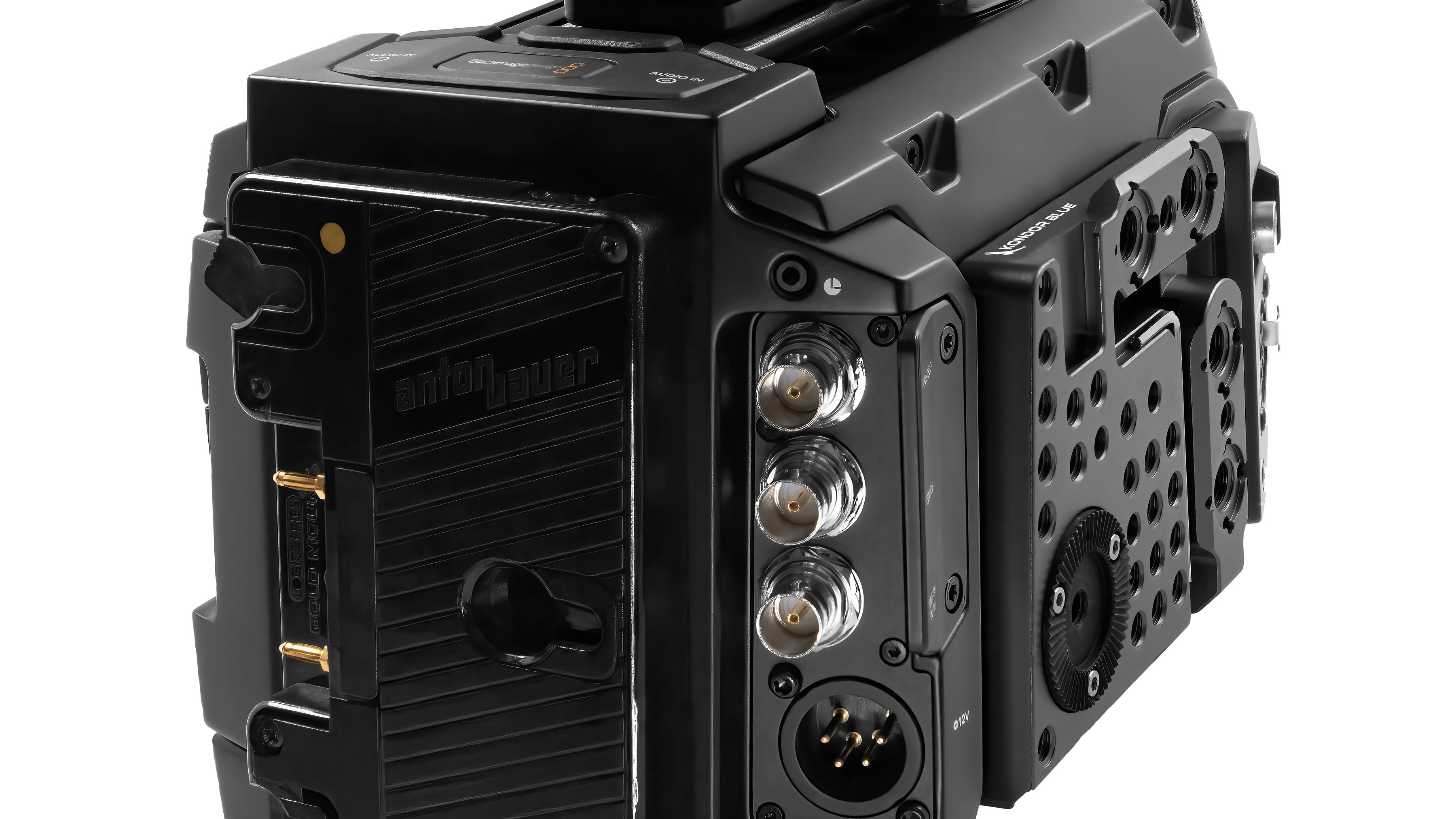 Blackmagic URSA Mini Cage Side Plate | Kondor Blue