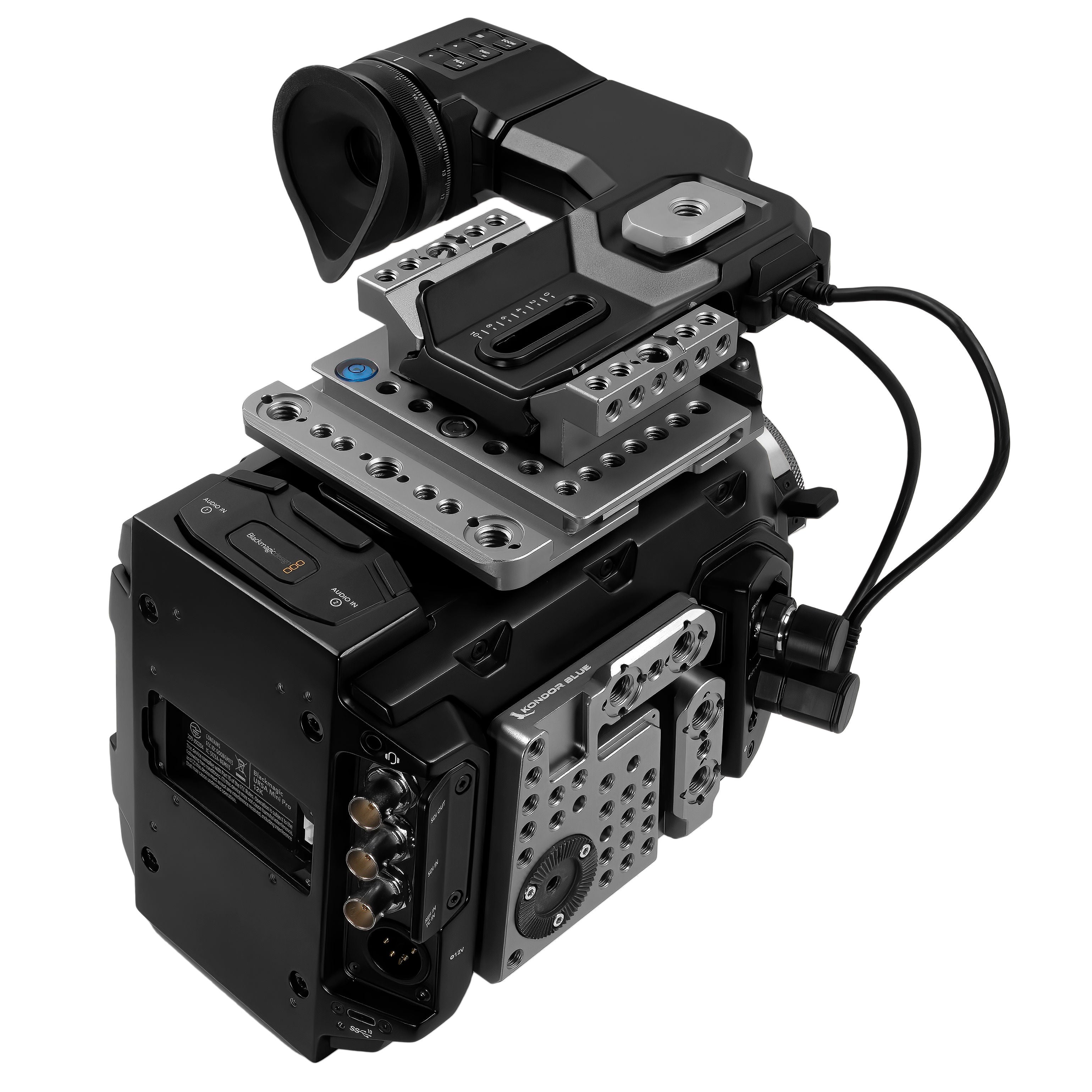 Blackmagic URSA Mini Cage (12K, 4.6K, 4K) | Kondor Blue