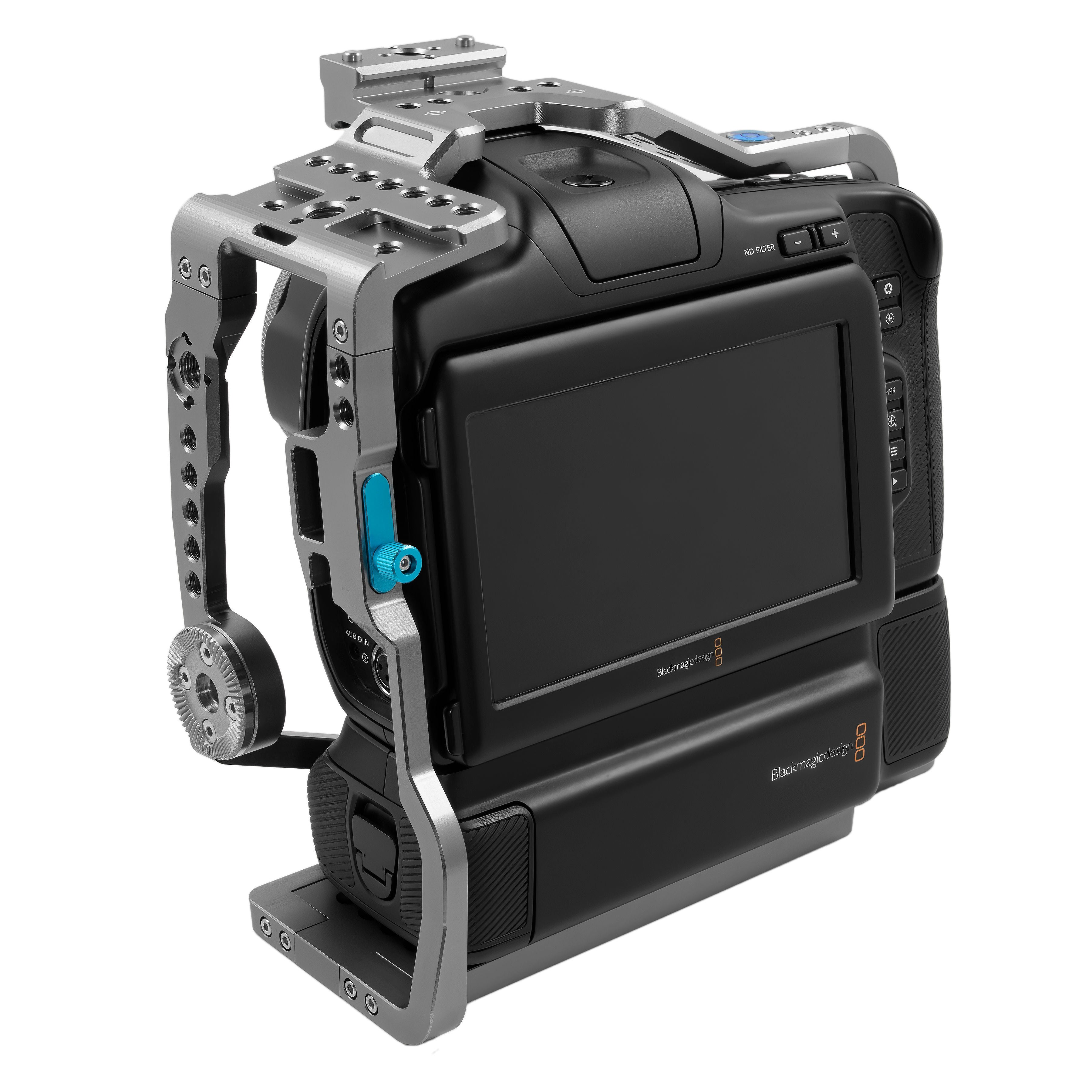 Blackmagic Pocket 6K Pro Cage | BMPCC 6K Pro Cage – Kondor Blue