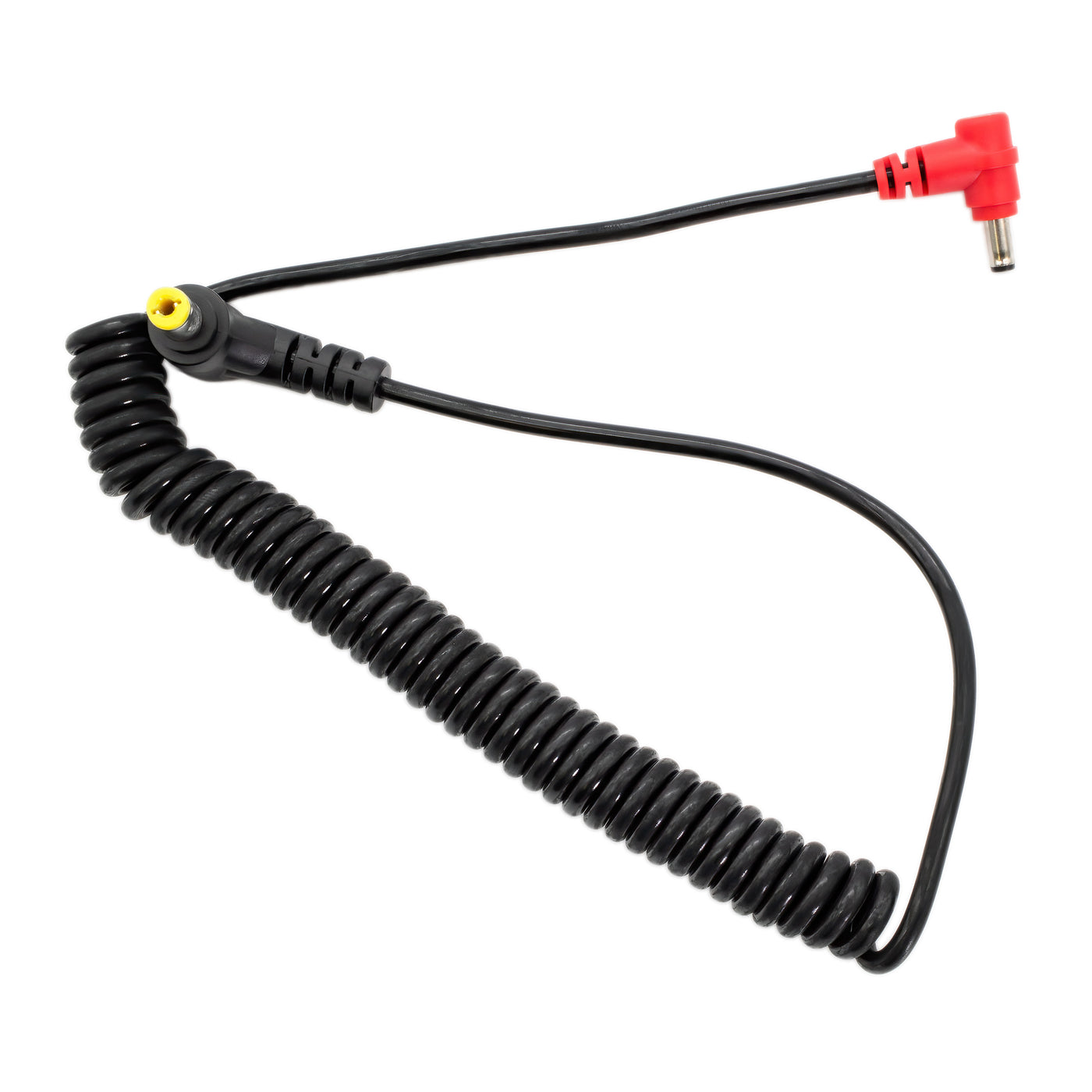 1.35/3.5 DC to 2.1/5.5 DC Male Coiled Power Cable