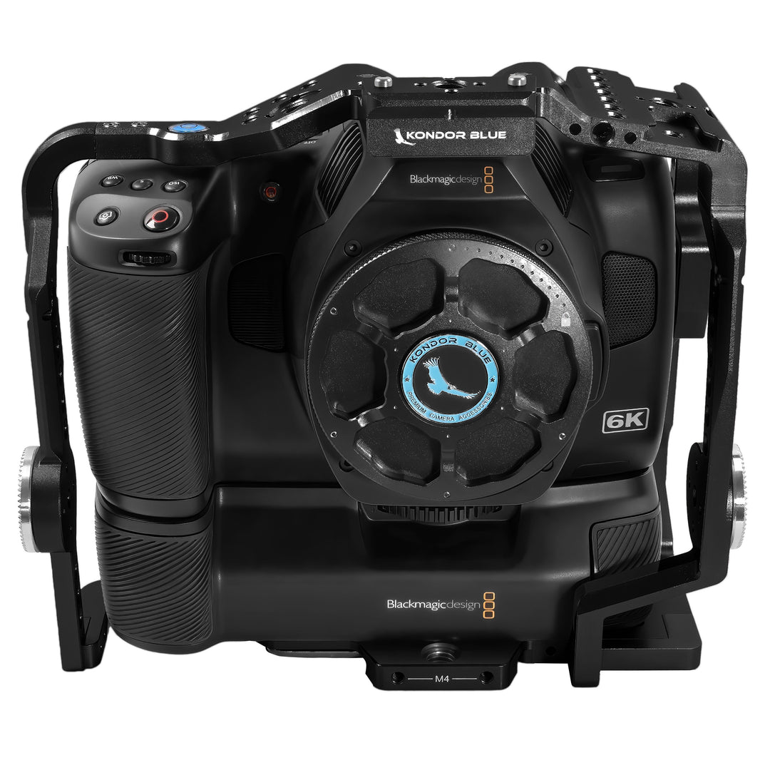 BMPCC 6K Pro Cage with Battery Grip | Kondor Blue