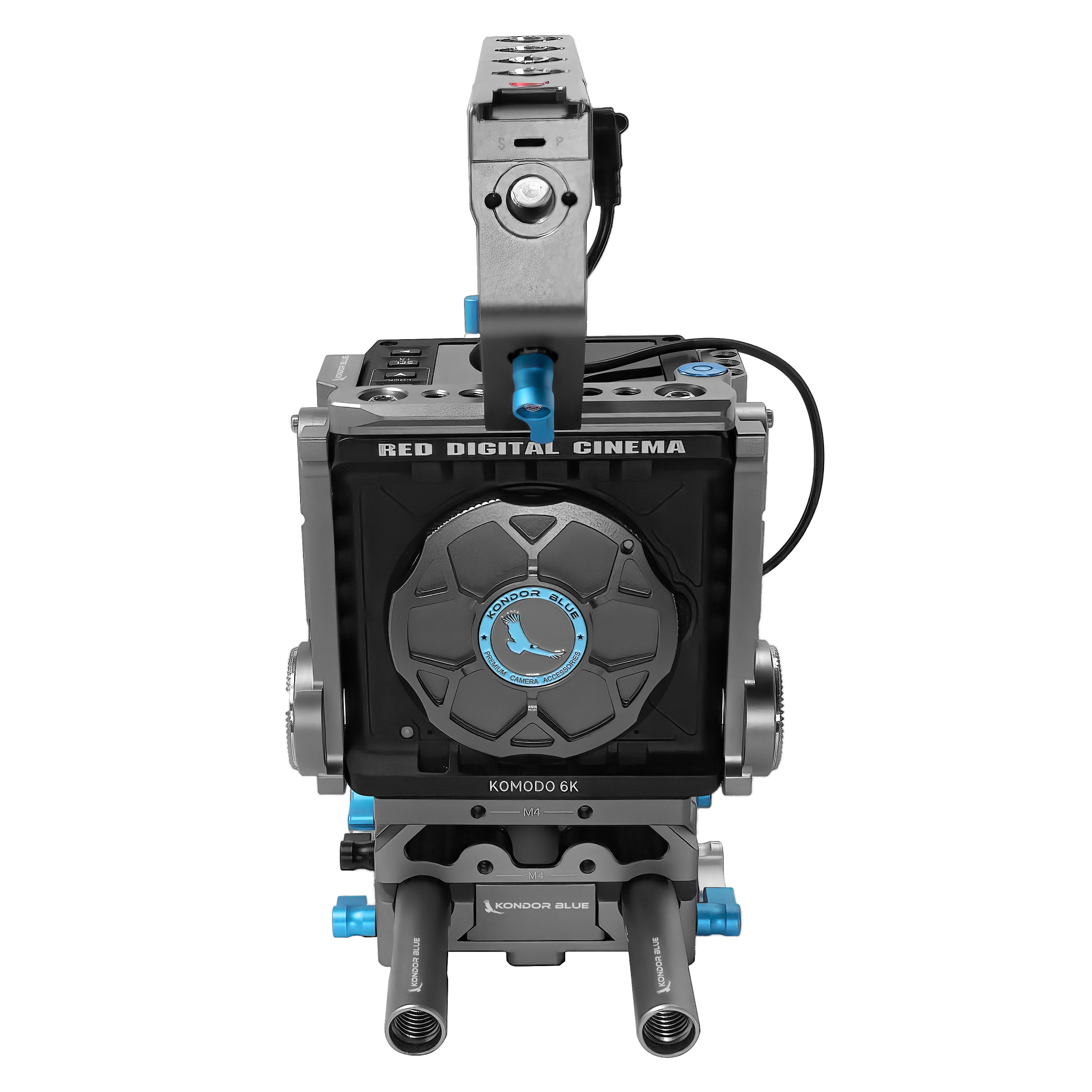 Kondor Blue RED KOMODO Cage w/ Optional Top Handle