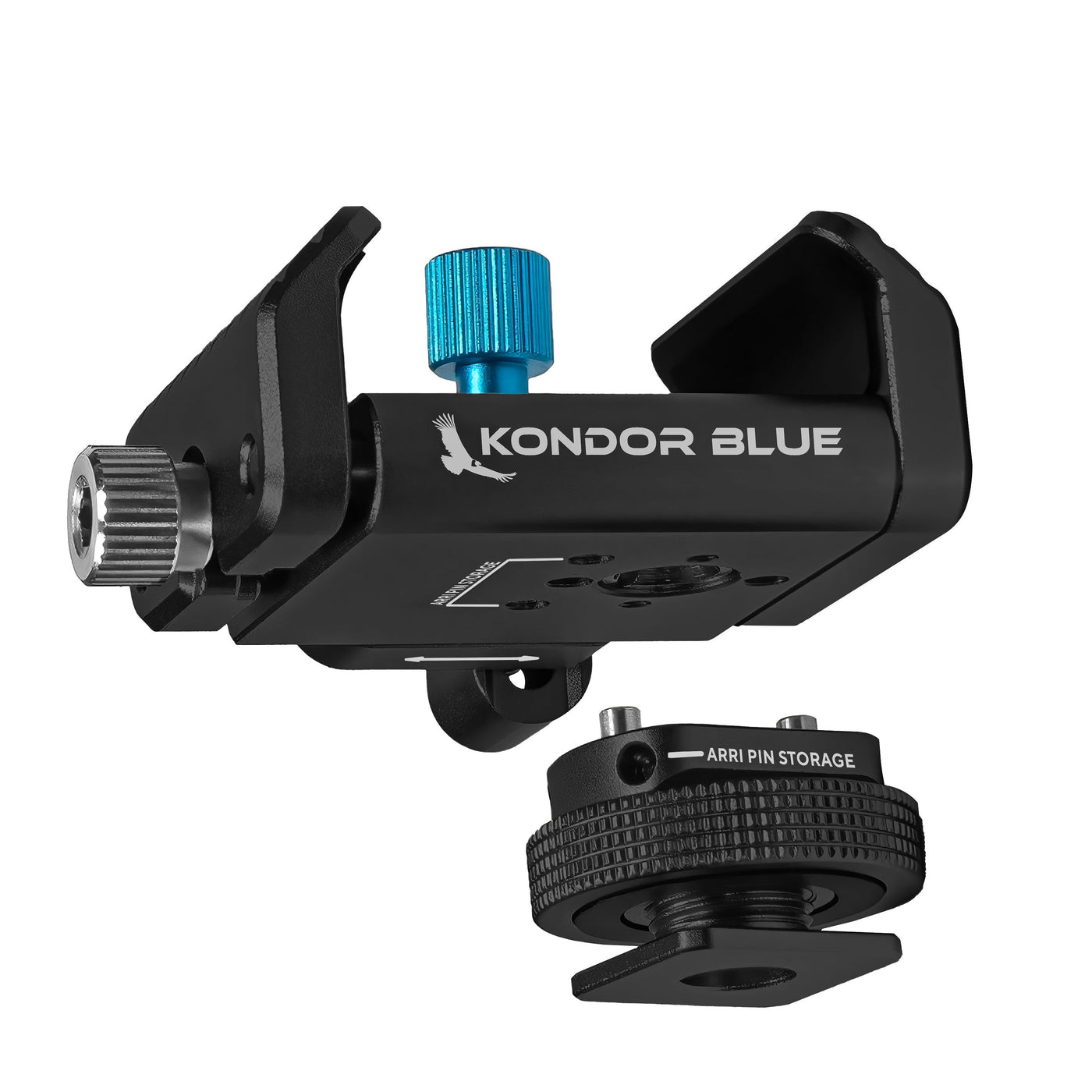 Universal SSD Holder for Blackmagic & Z CAM Cages – Kondor Blue