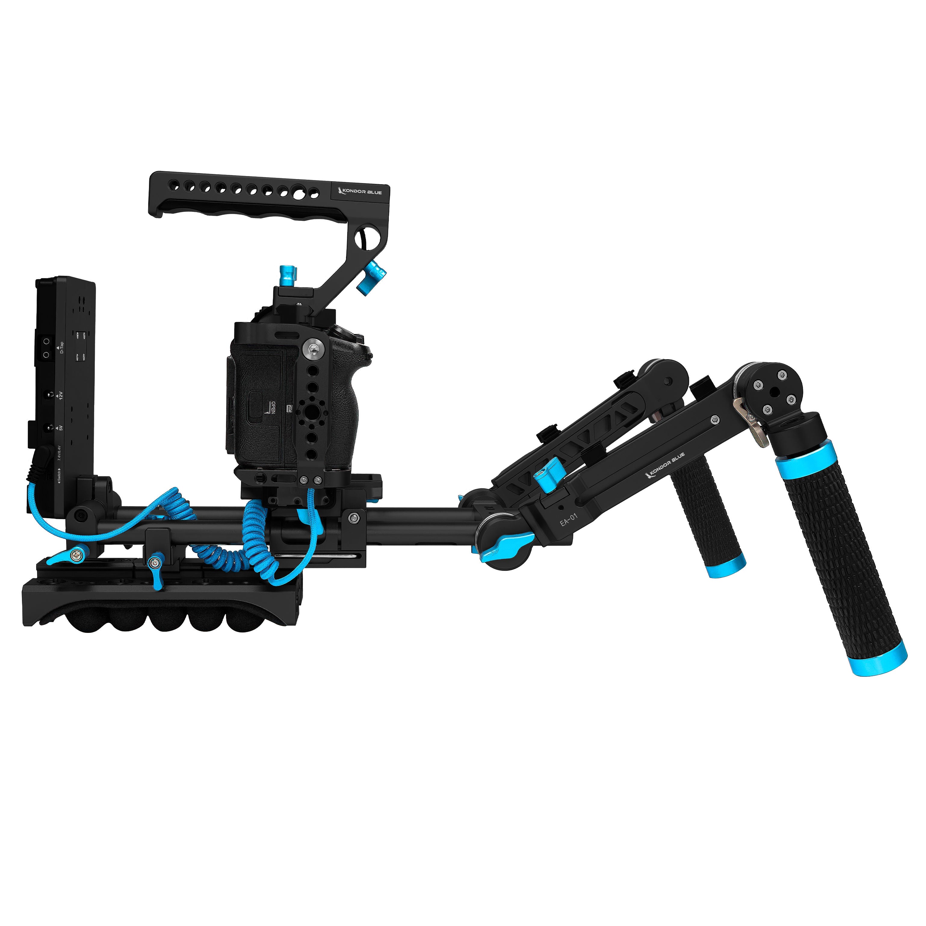 Sony FX3 Ultimate Cinema Rig - Space Gray or Raven Black | Kondor Blue