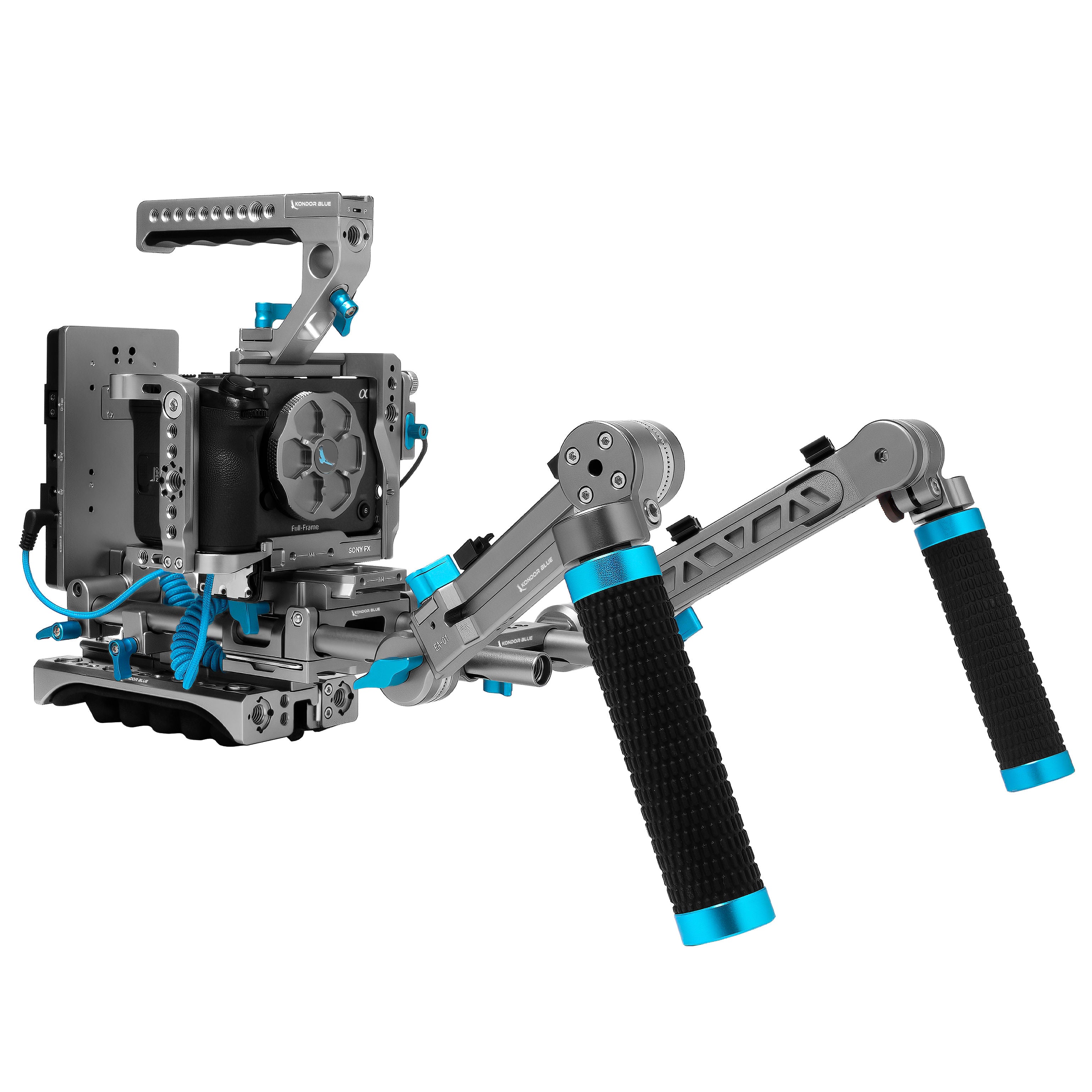 Sony FX3 Ultimate Cinema Rig - Space Gray or Raven Black | Kondor Blue