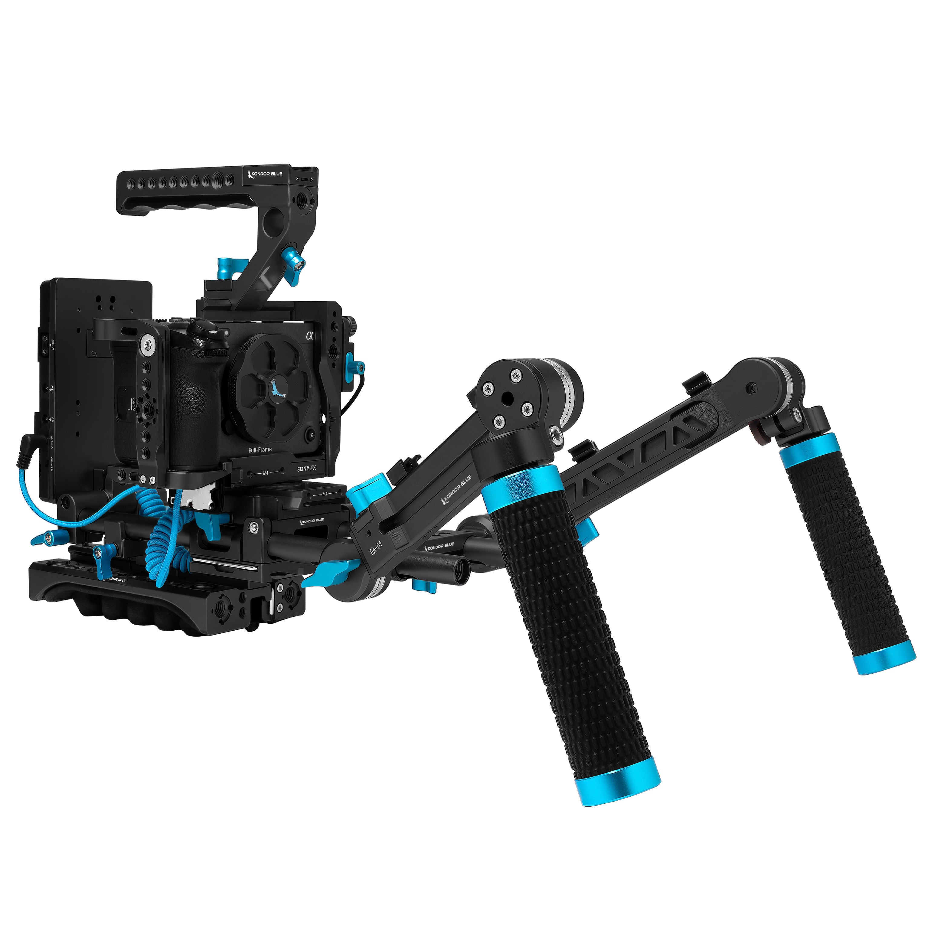Sony FX3 Ultimate Cinema Rig - Space Gray or Raven Black | Kondor Blue