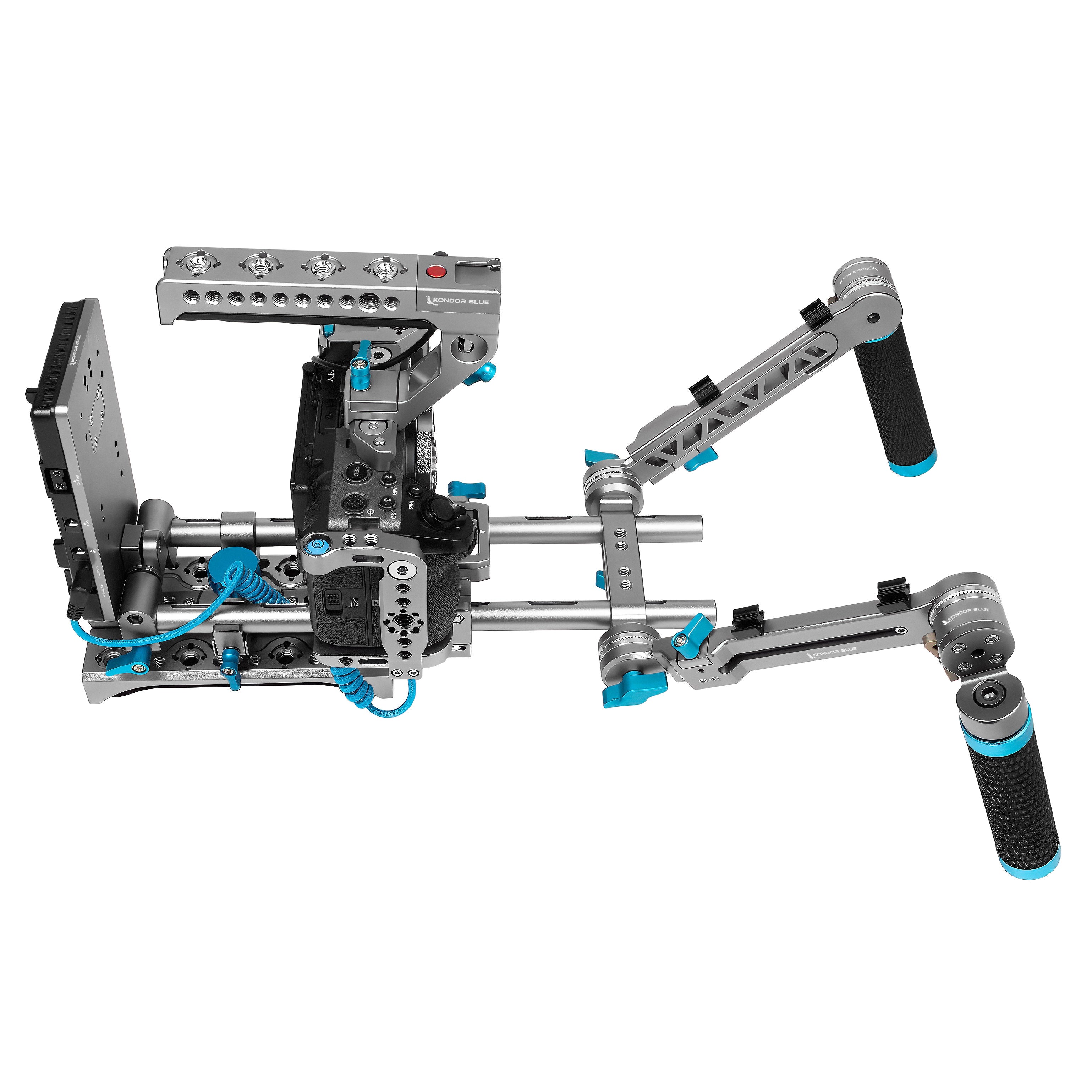 Sony FX3 Ultimate Cinema Rig - Space Gray or Raven Black | Kondor Blue