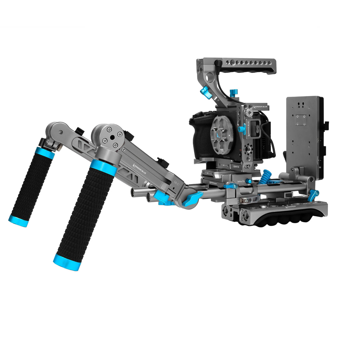 Kondor Blue Sony FX3/FX30 Cage - Space Gray or Raven Black