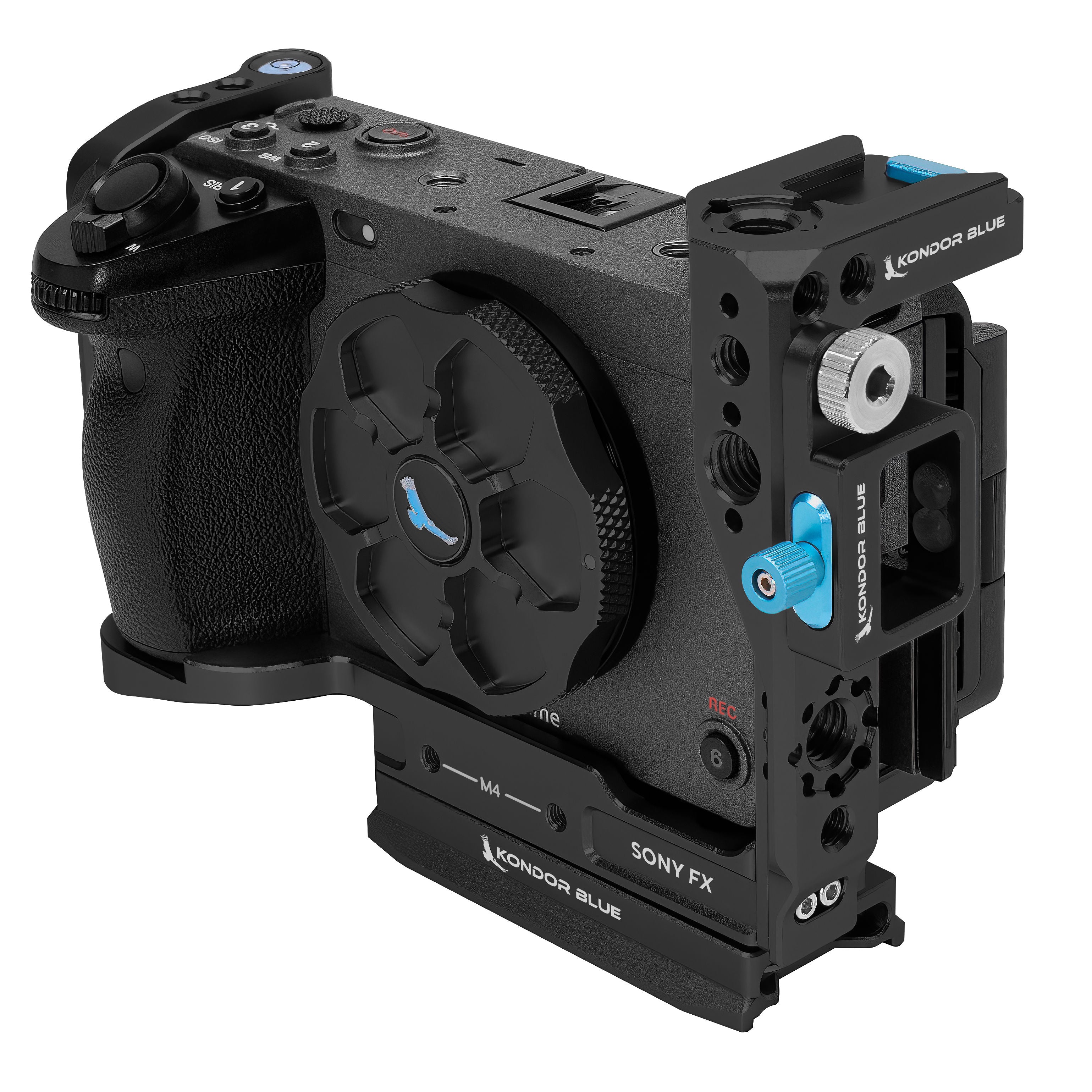 Kondor Blue Sony FX3/FX30 Cage - Space Gray or Raven Black