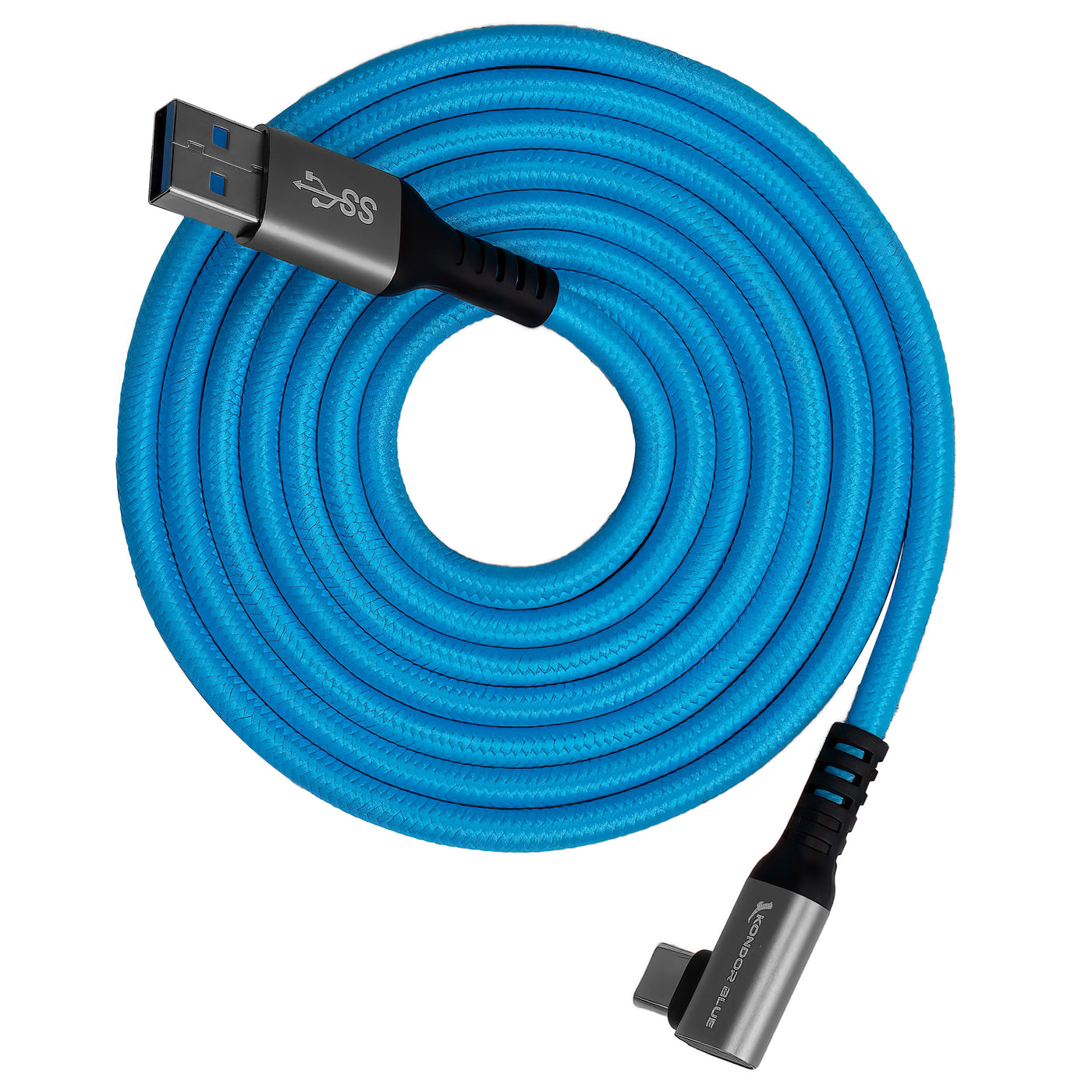 Thunderbolt 4 USB Type-C Charging & Data Transfer Cable – Kondor Blue