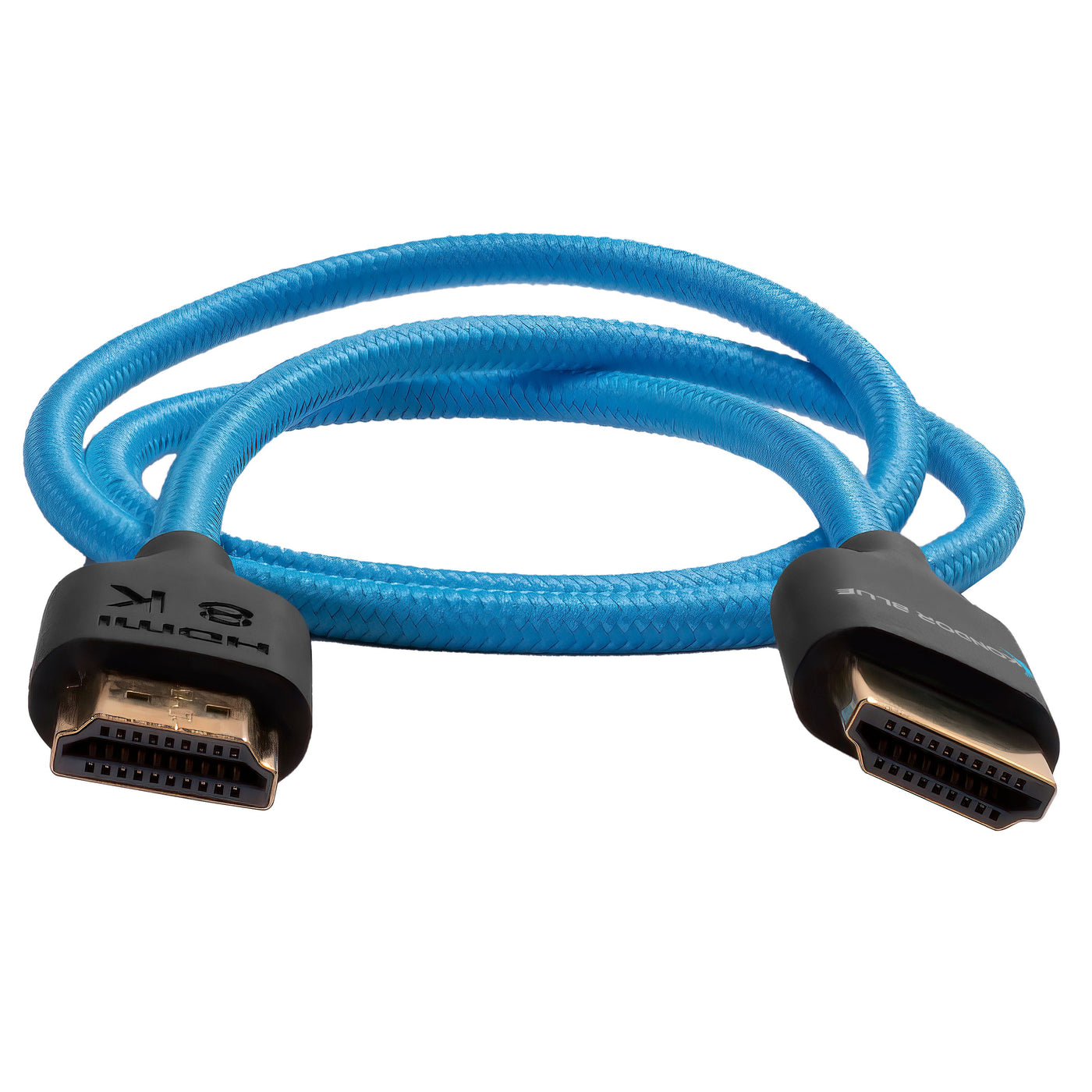 2FT HDMI 2.0 Braided Blue Cable