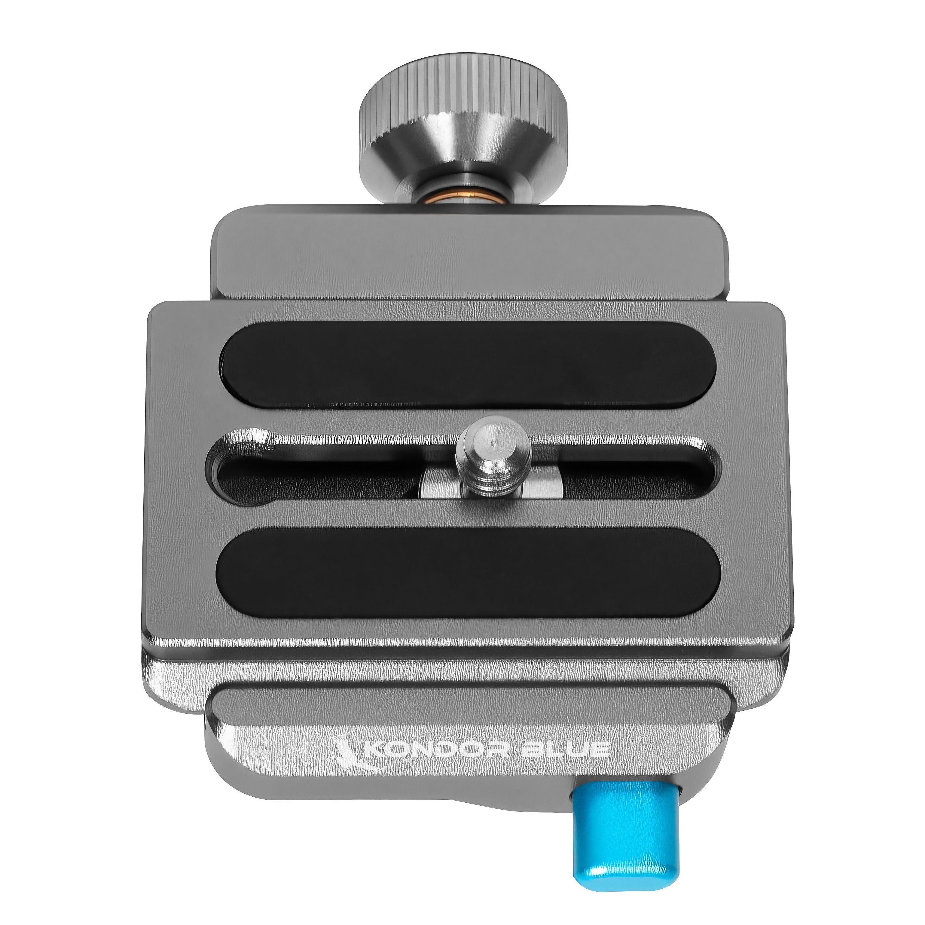 Arca-Swiss Camera Receiver & Mounting Plate | Kondor Blue