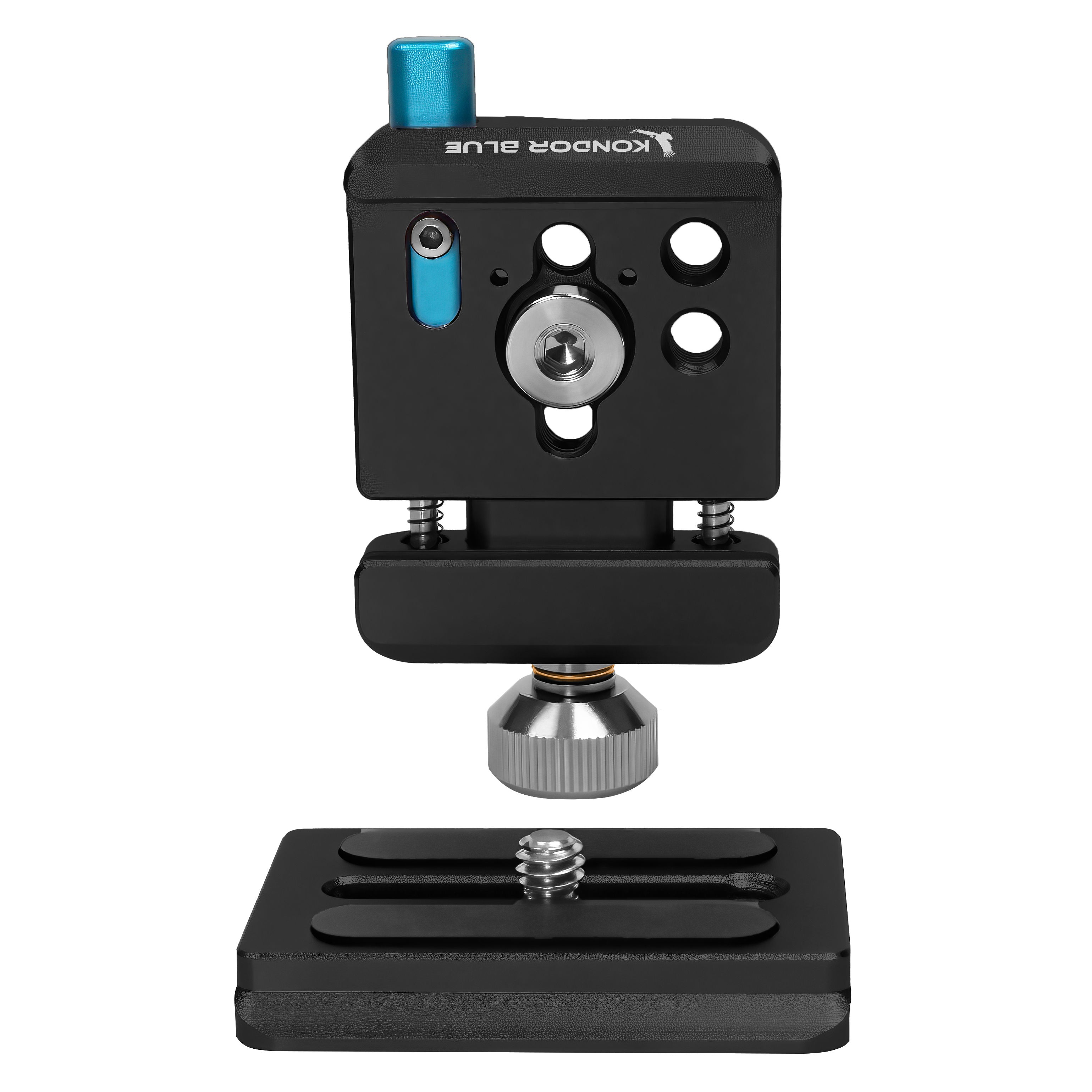 Arca-Swiss Camera Receiver & Mounting Plate | Kondor Blue