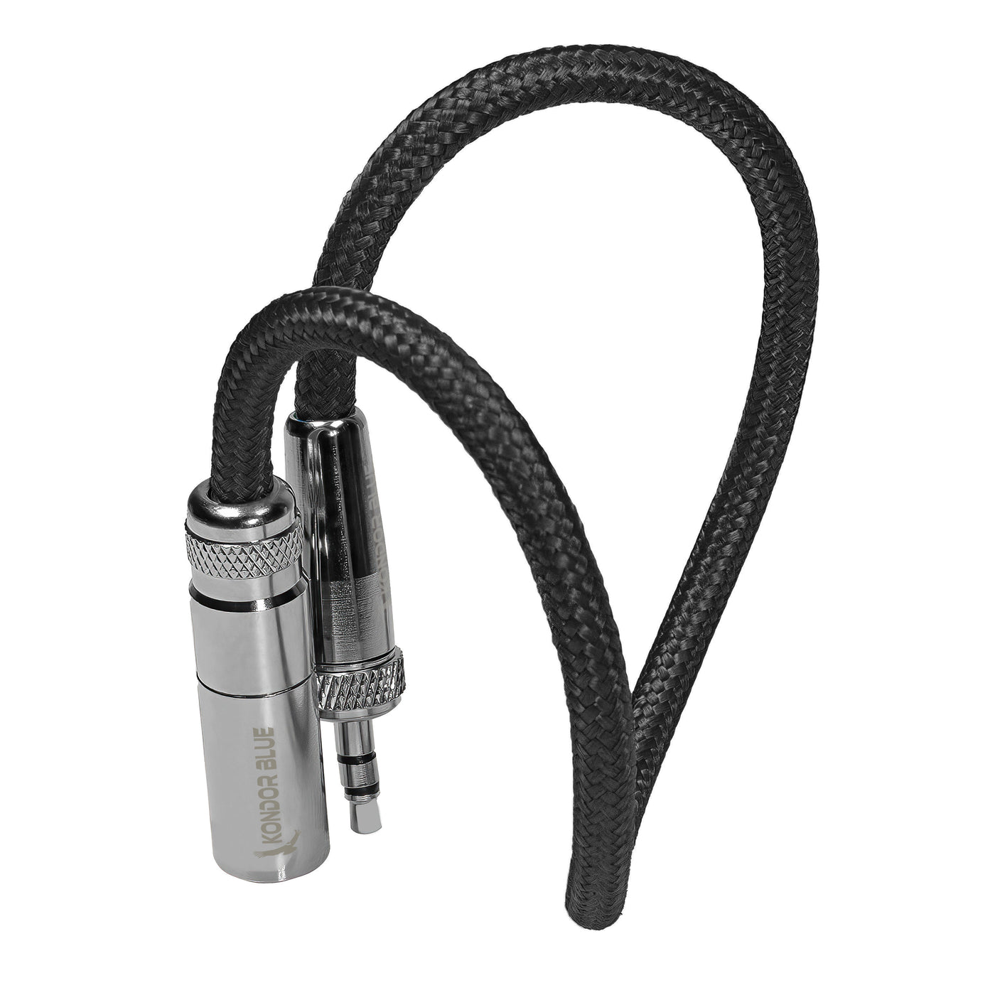 12" Mini XLR to 3.5mm TRS Locking Screw Plug for Lavalier/Lapels