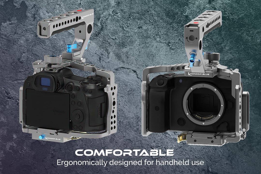 Kondor Blue Canon R5 C/R6/R Cage - Space Gray or Black Kondor Blue Canon R5 C/R6/R Cage - Space Gray or Black