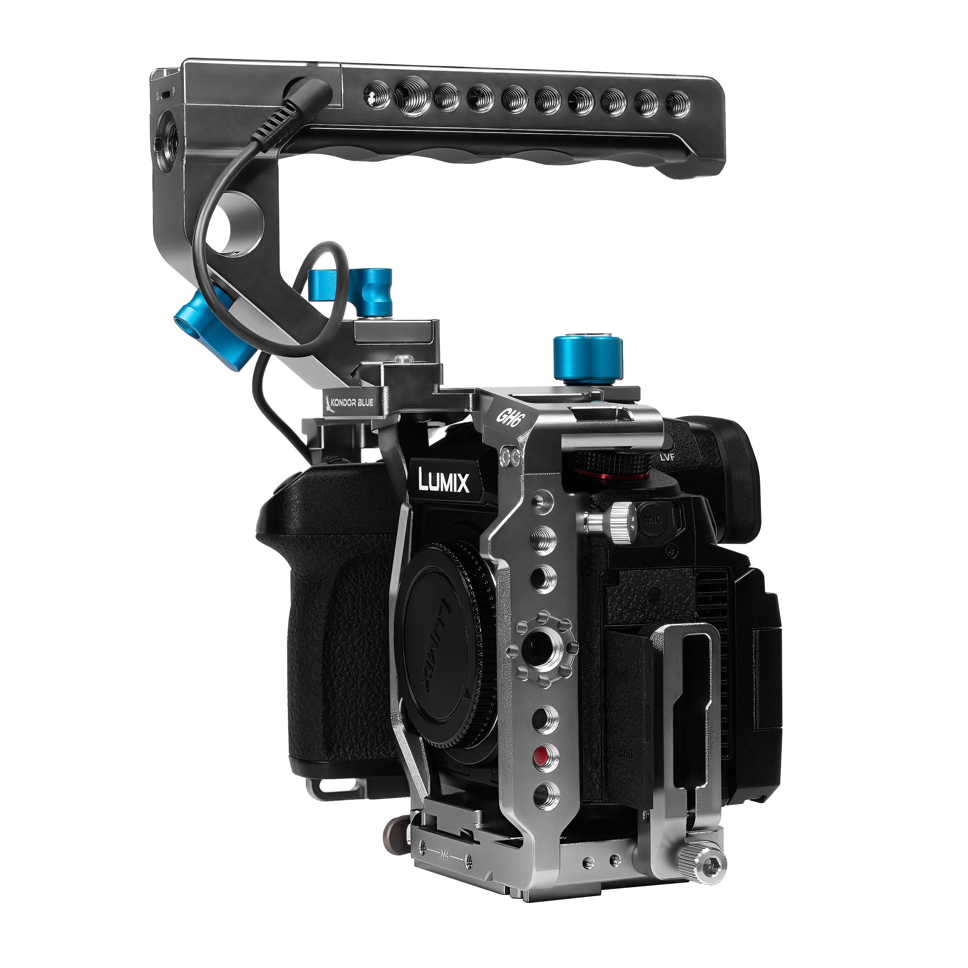 Panasonic LUMIX GH7/GH6 Cage with Rig + Top Handle Option – Kondor