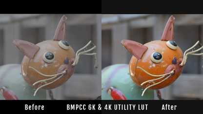 BMPCC 4K & 6K Utility LUT